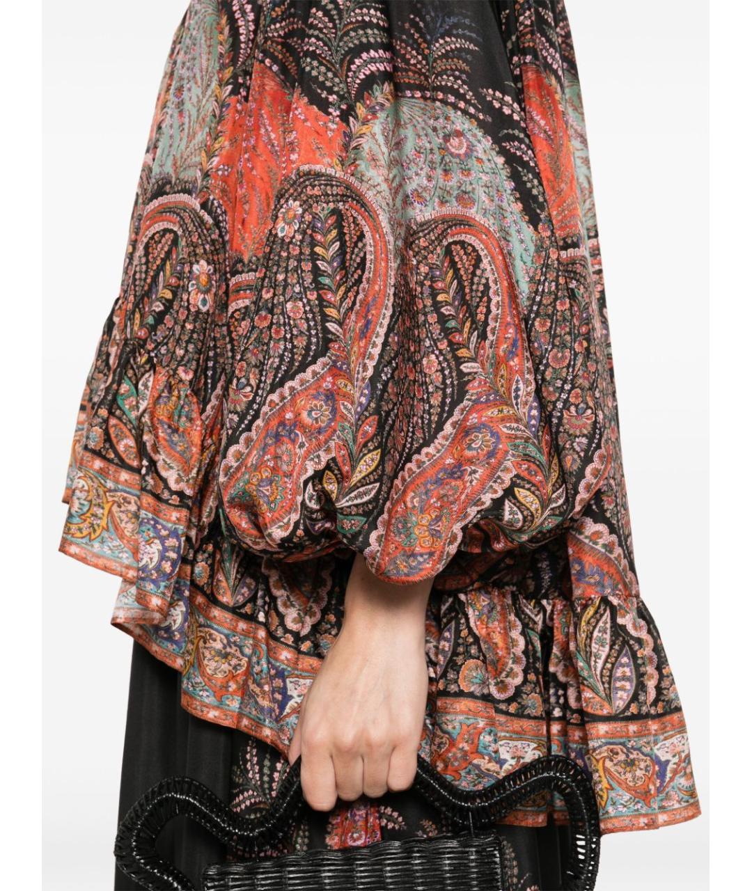 ZIMMERMANN Мульти шелковая блузы, фото 2