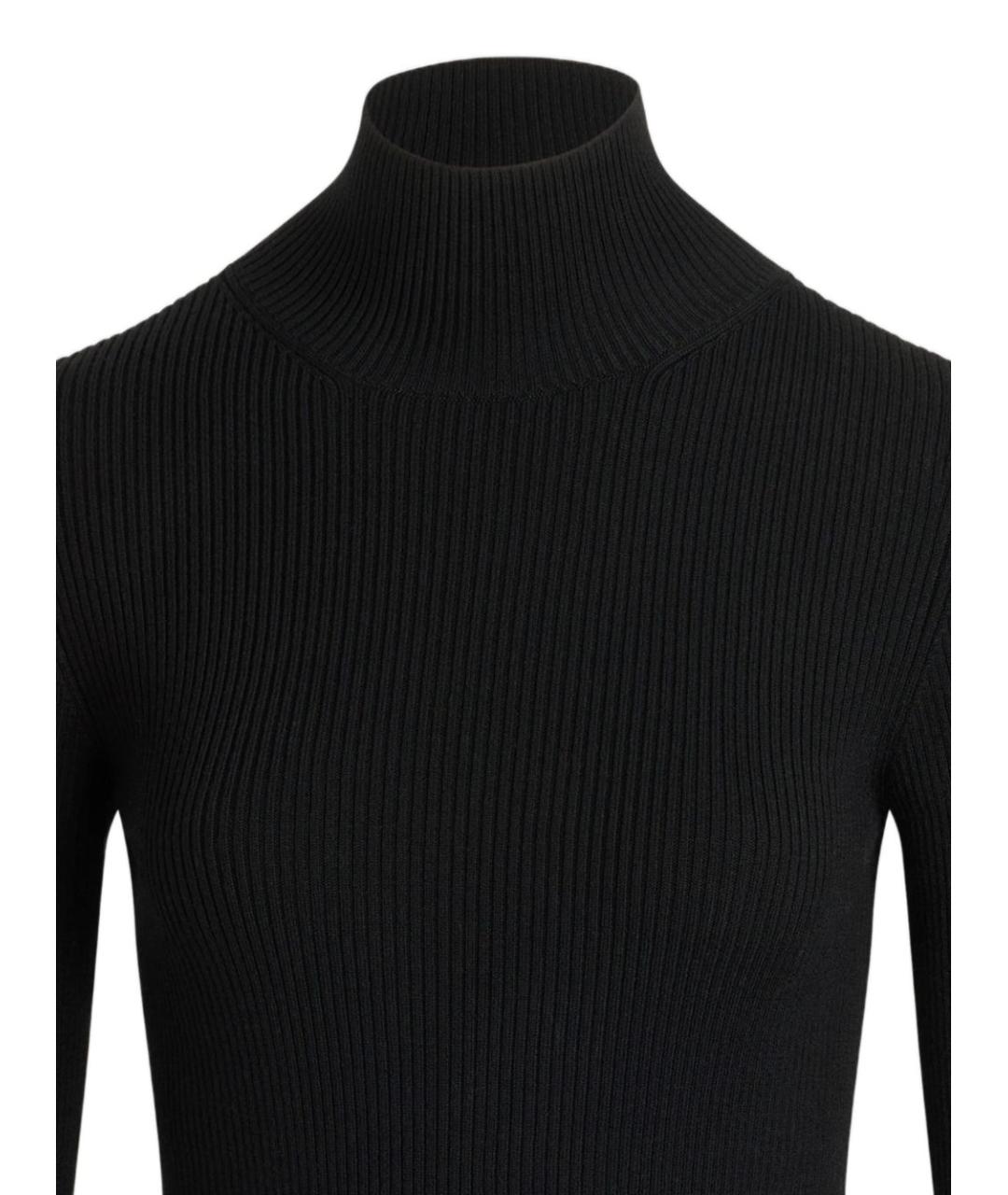 PATOU Черный шерстяной джемпер / свитер, фото 2