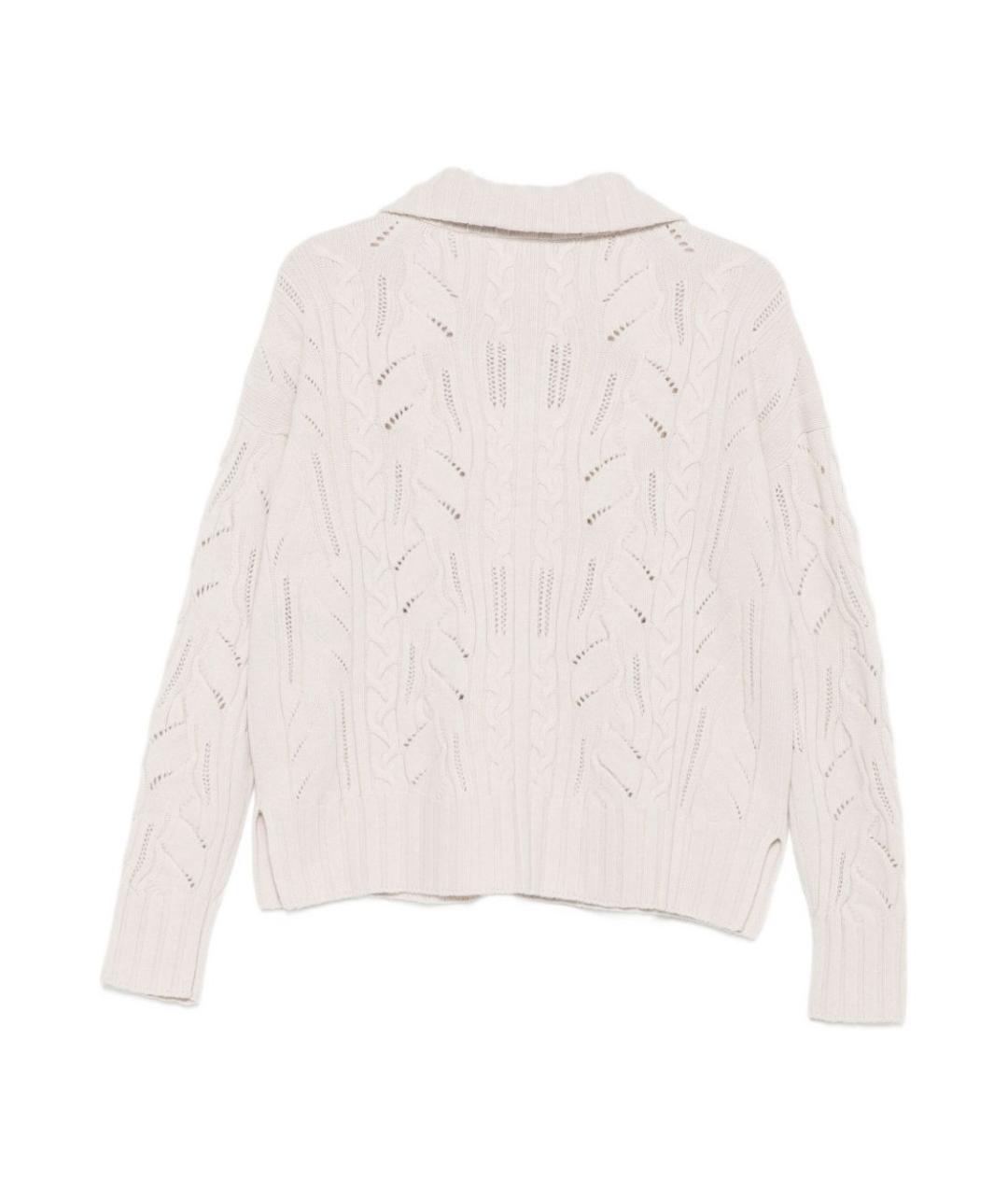 D.EXTERIOR Белый шерстяной джемпер / свитер, фото 2
