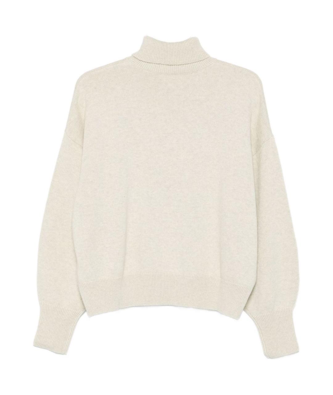 ISABEL MARANT ETOILE Бежевый хлопковый джемпер / свитер, фото 2