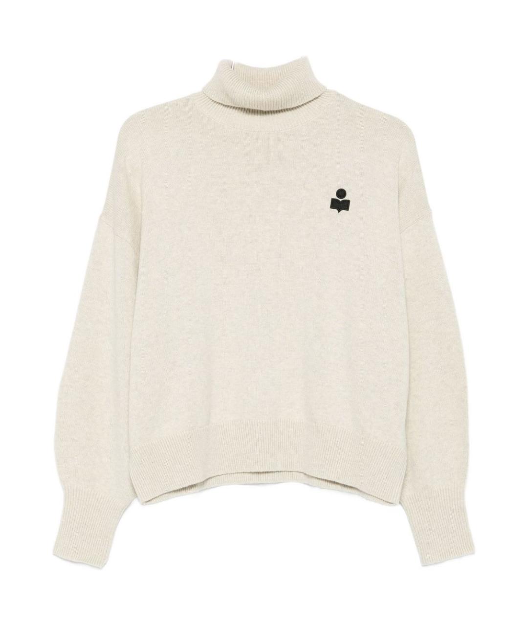 ISABEL MARANT ETOILE Бежевый хлопковый джемпер / свитер, фото 1