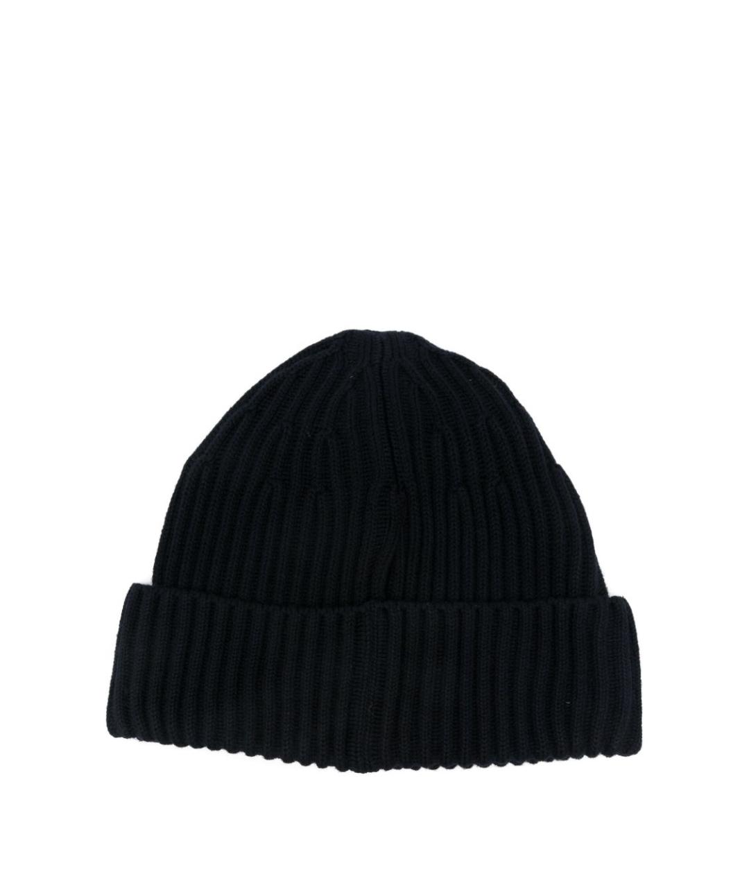 STONE ISLAND Синяя шерстяная шапка, фото 2