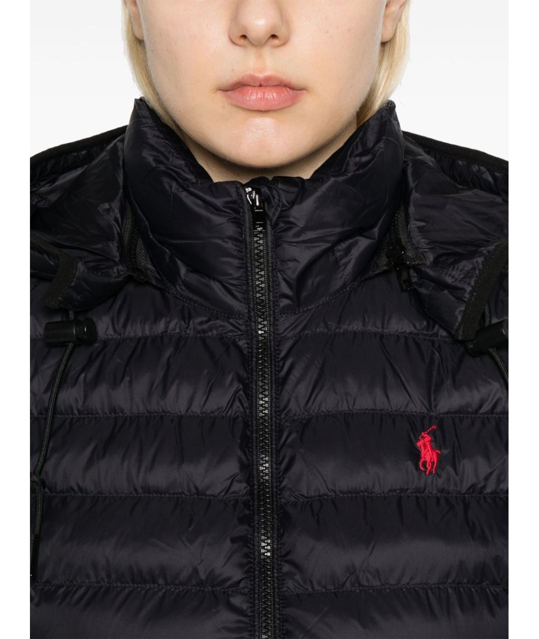 POLO RALPH LAUREN Черный полиамидовый жилет, фото 3