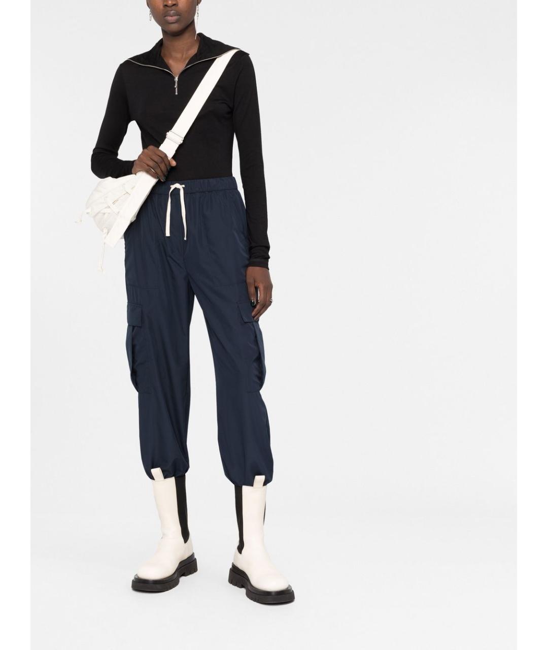 JIL SANDER Черный полиэстеровый джемпер / свитер, фото 3