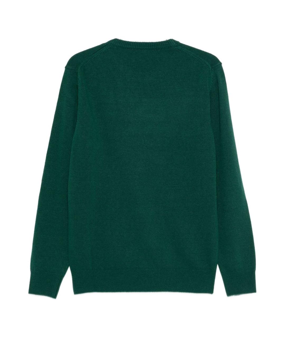 MC2 SAINT BARTH Зеленый шерстяной джемпер / свитер, фото 3