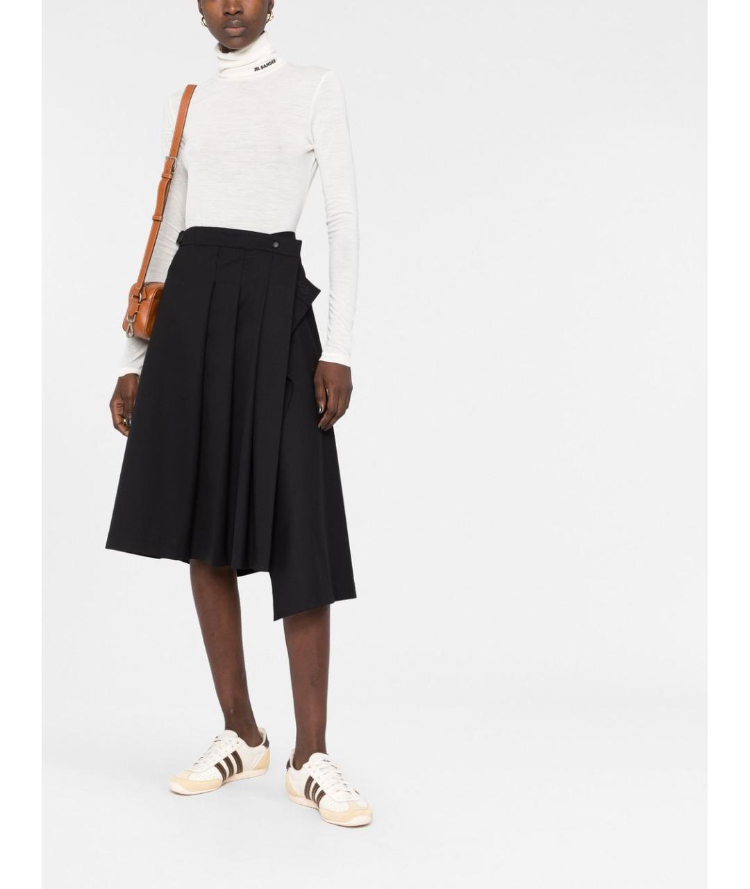 JIL SANDER Белая полиэстеровая водолазка, фото 3