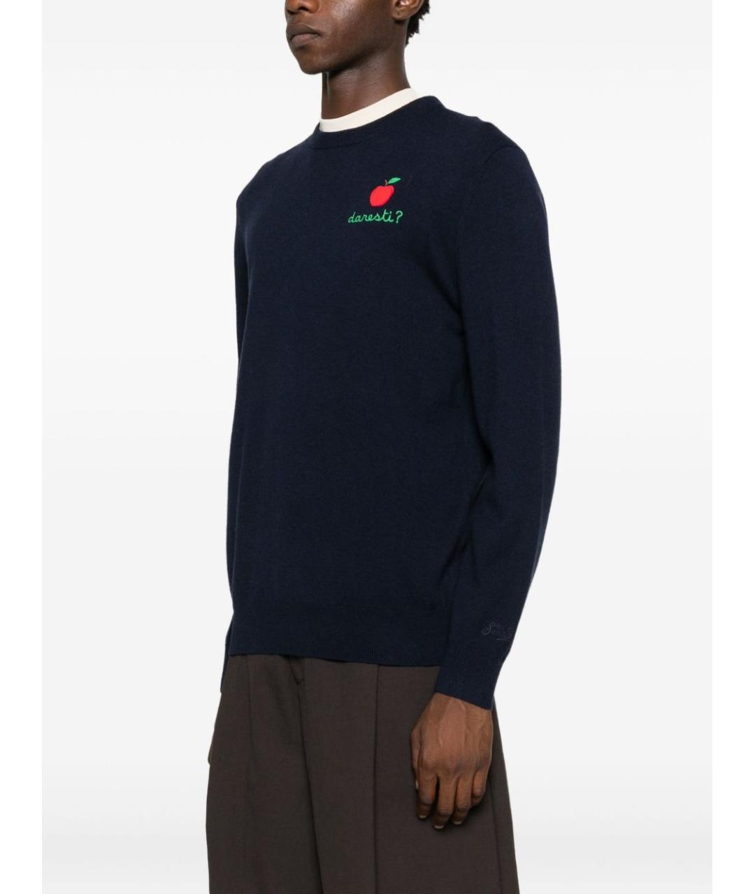 MC2 SAINT BARTH Синий шерстяной джемпер / свитер, фото 3