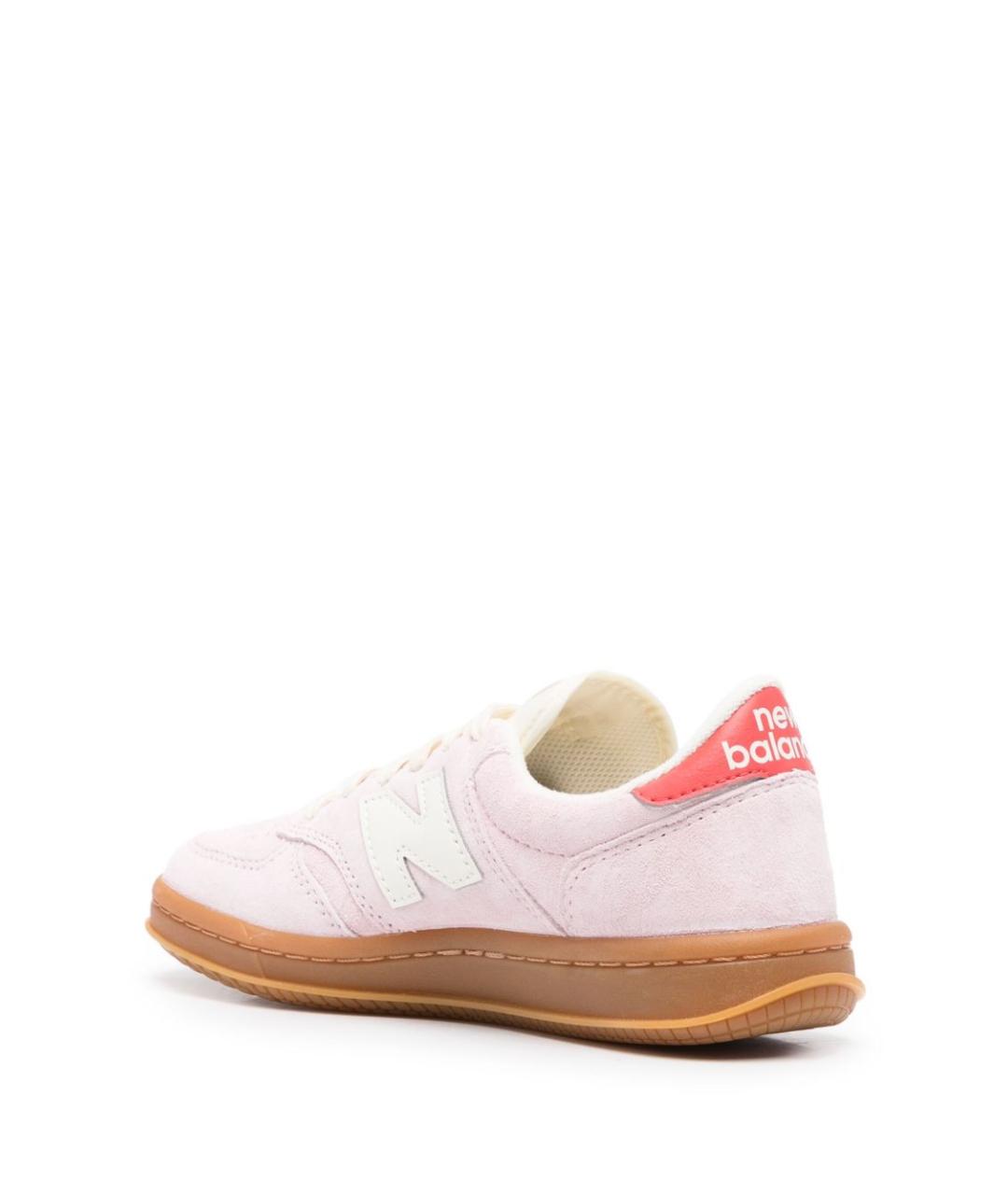 NEW BALANCE Розовые замшевые кеды, фото 4