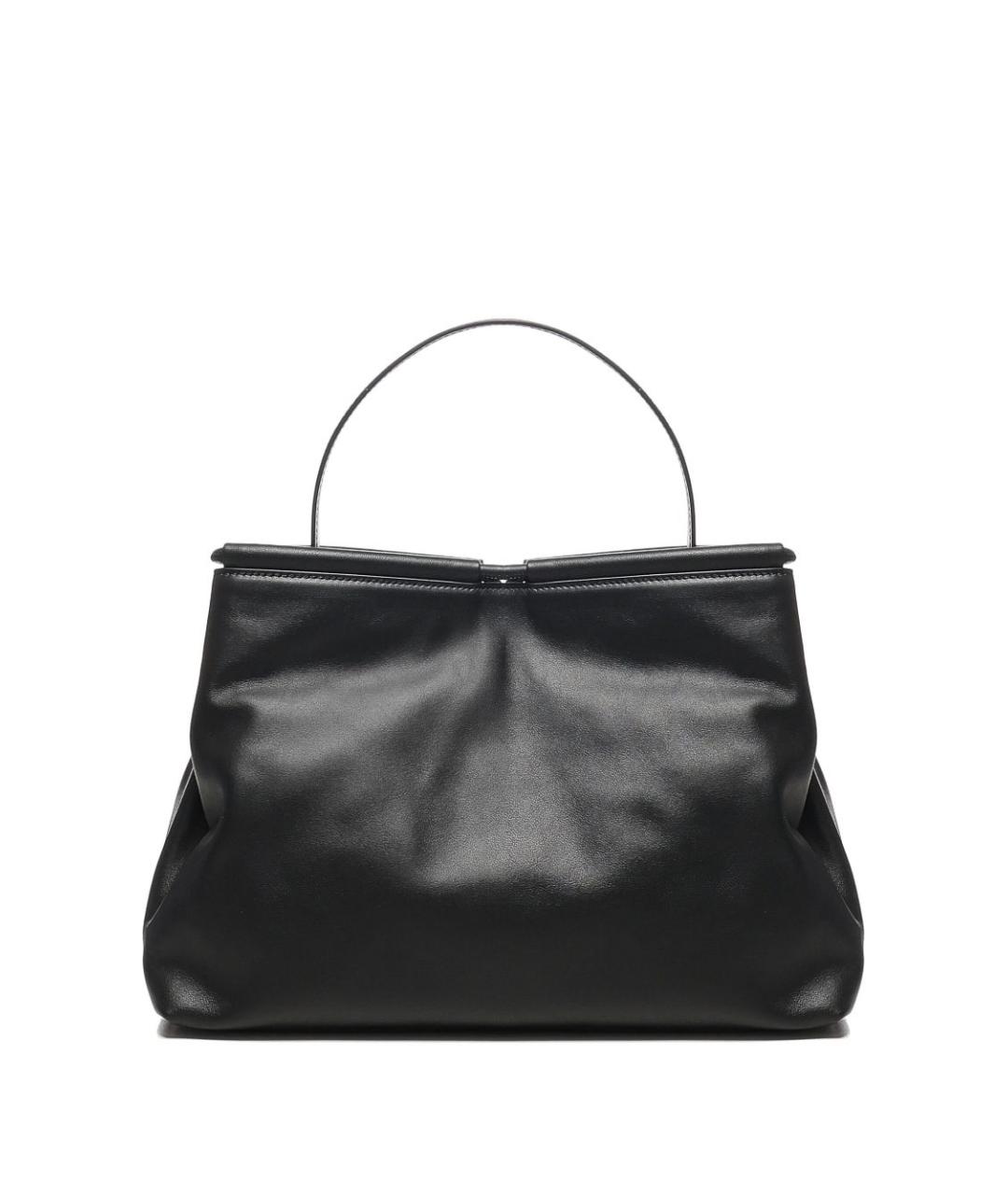 COCCINELLE Черная кожаная сумка с короткими ручками, фото 2