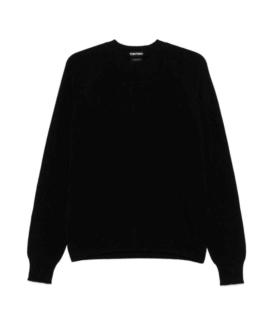 TOM FORD Черный шерстяной джемпер / свитер, фото 1
