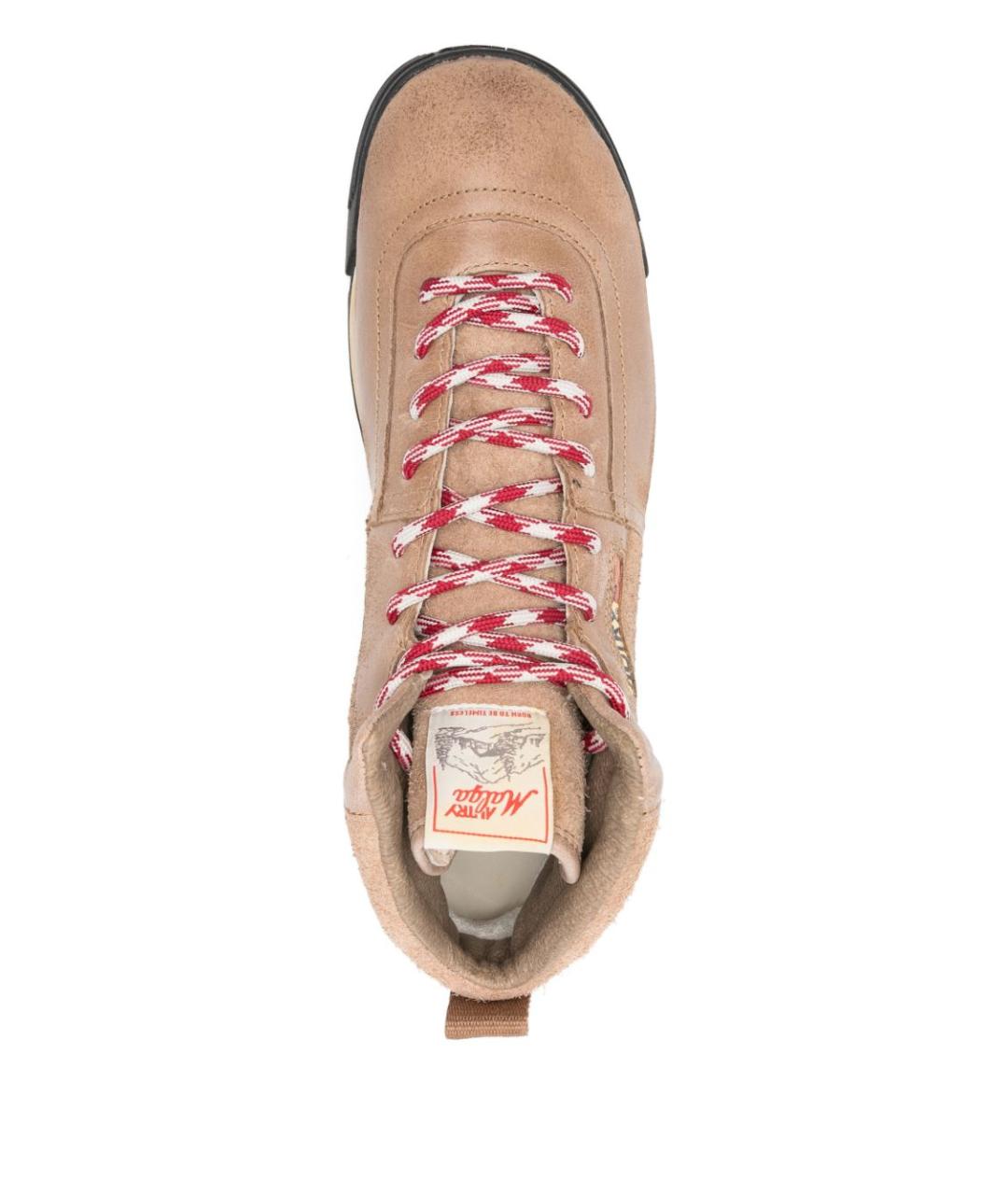 AUTRY Бежевые замшевые низкие ботинки, фото 2