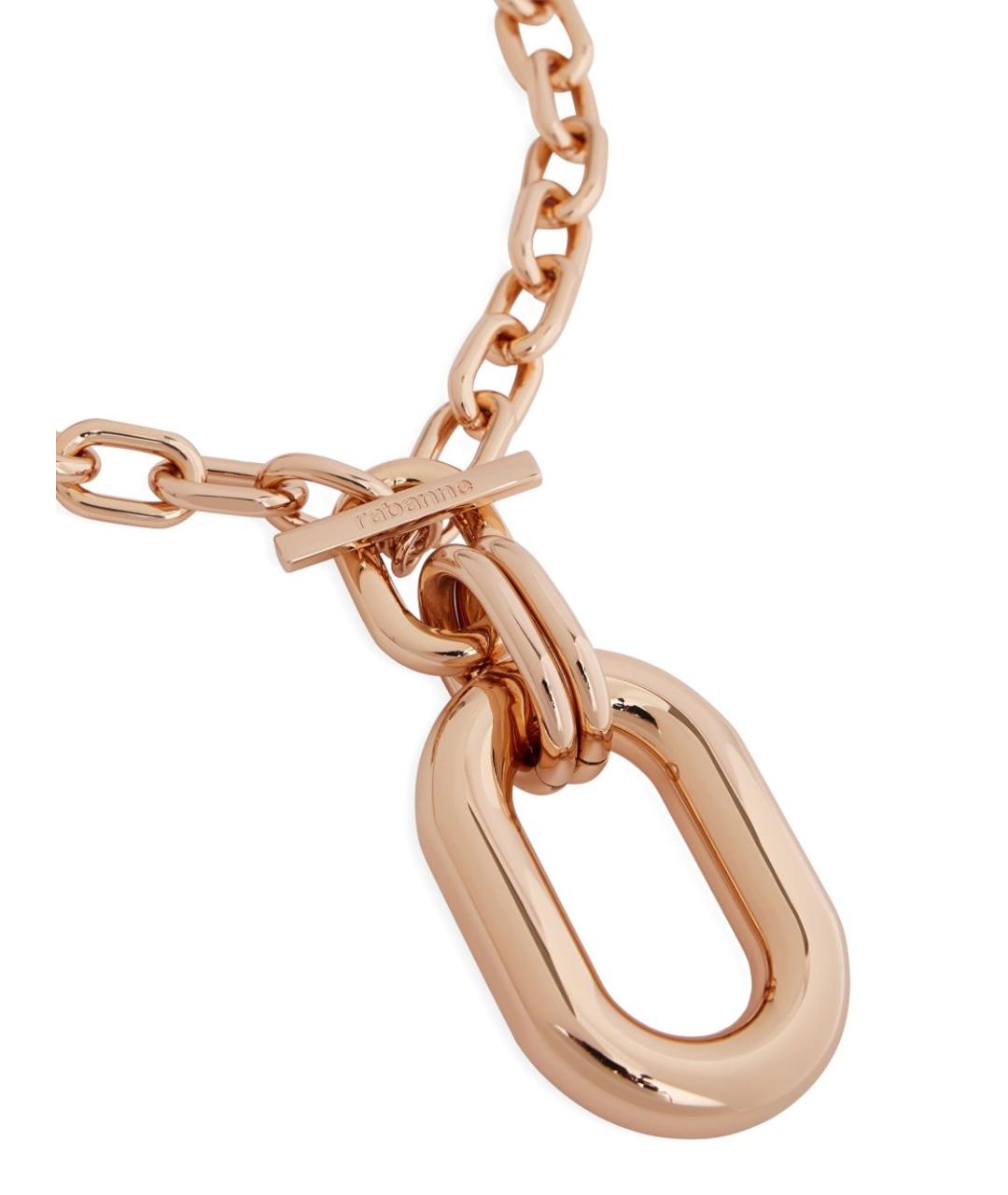 PACO RABANNE Золотое металлическое колье, фото 2