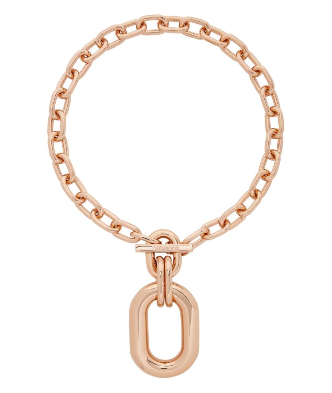 PACO RABANNE Золотое металлическое колье, фото 1