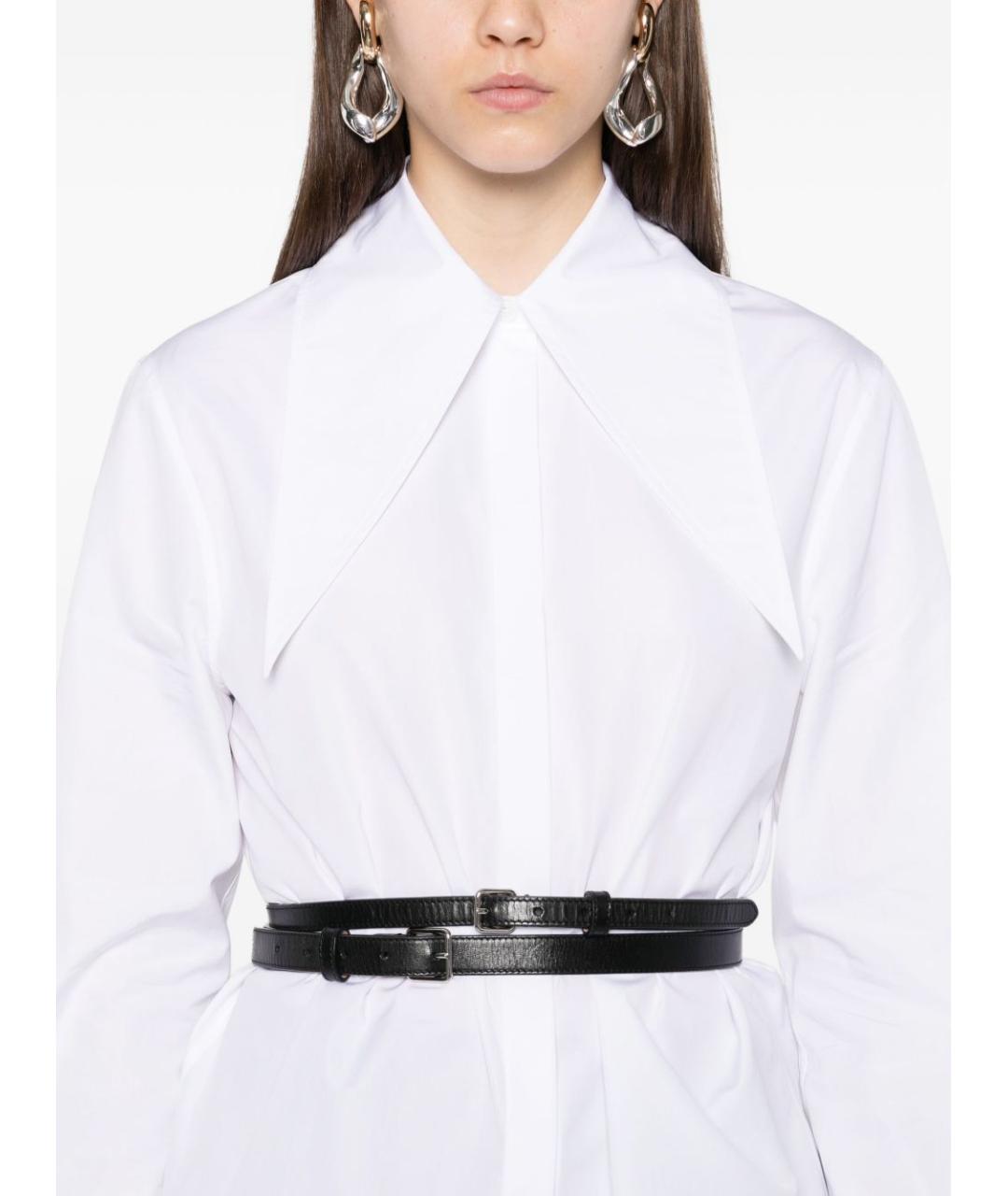 ALEXANDER MCQUEEN Белая хлопковая рубашка, фото 2