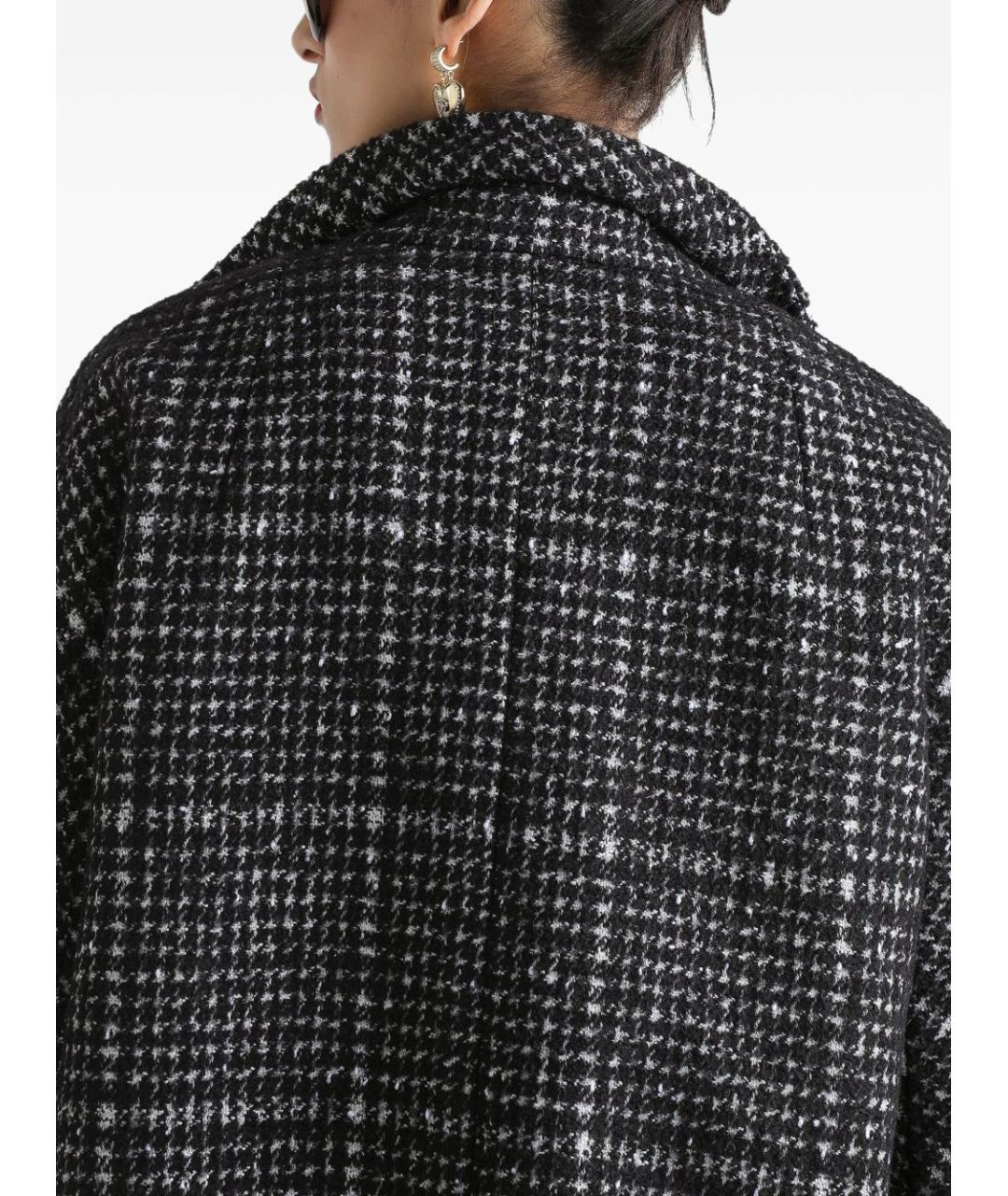 DOLCE&GABBANA Серое шерстяное пальто, фото 3