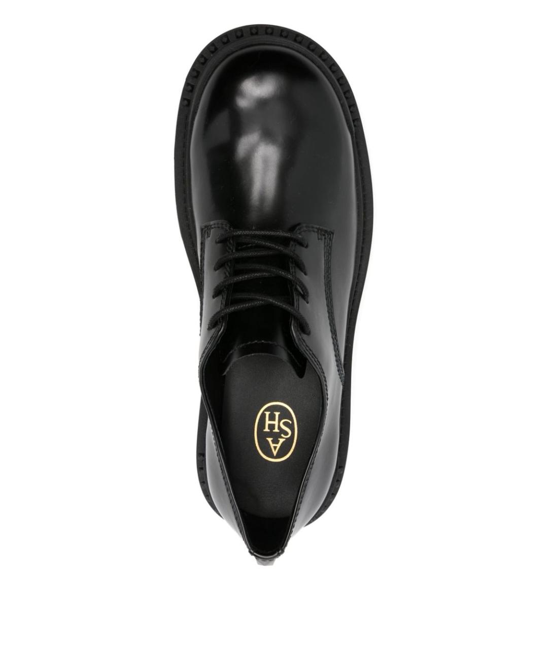 ASH Черные кожаные ботинки, фото 3