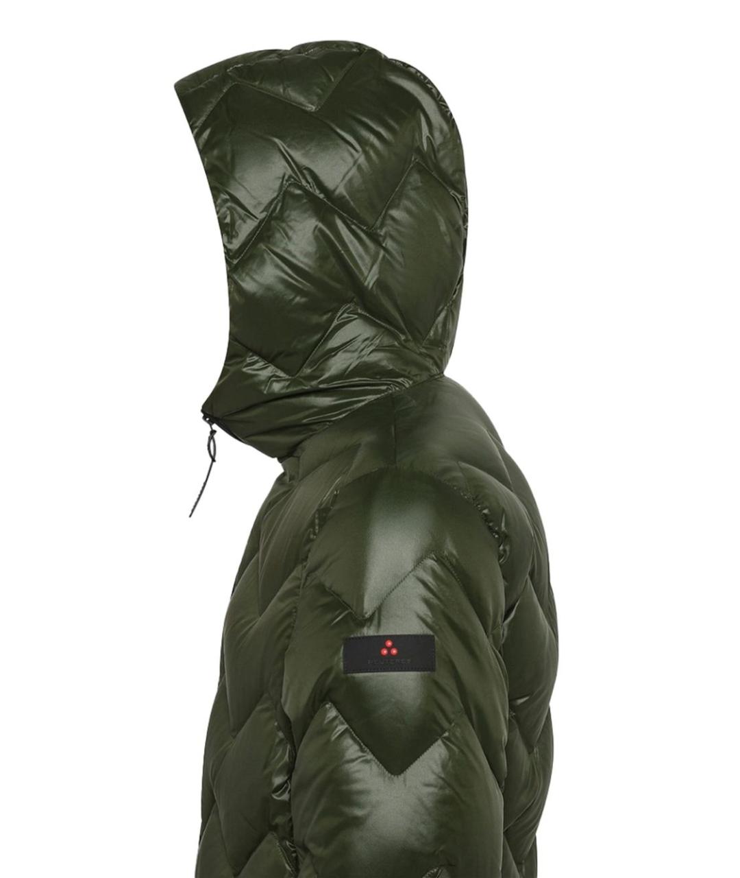 PEUTEREY Зеленая полиамидовая куртка, фото 2