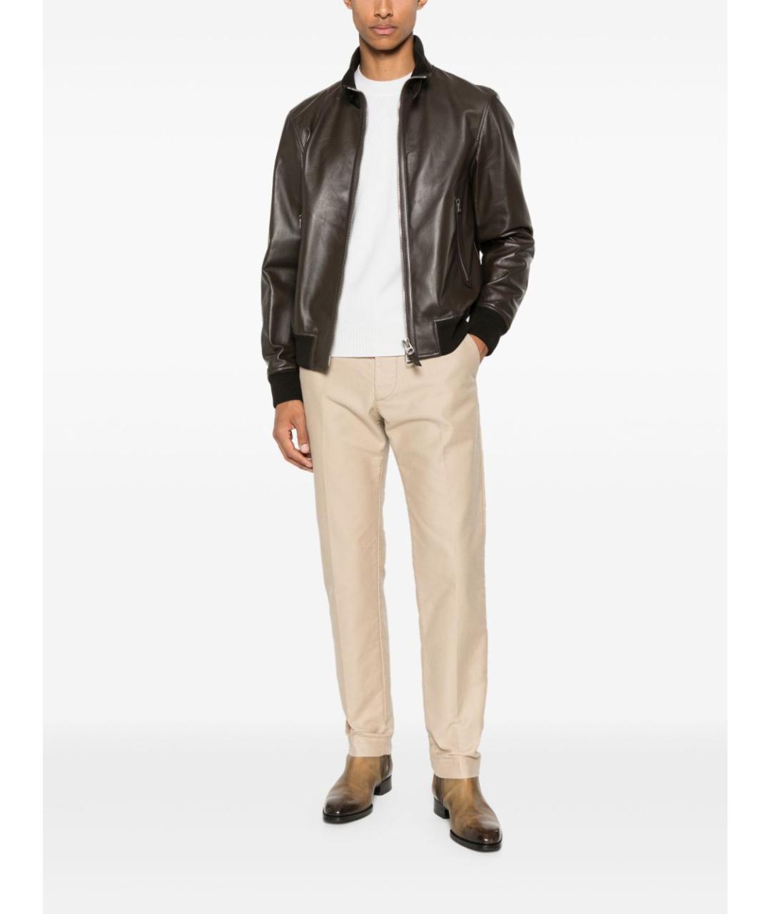 TOM FORD Белый шерстяной джемпер / свитер, фото 5