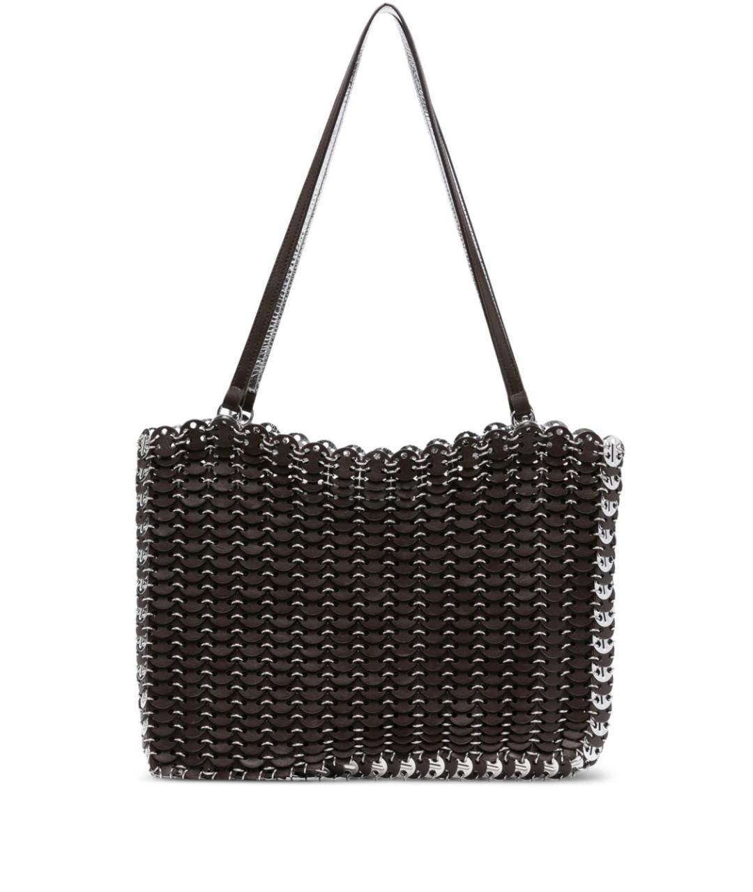 PACO RABANNE Коричневая сумка тоут, фото 1