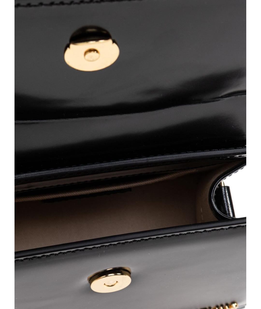 JACQUEMUS Черная кожаная сумка тоут, фото 2