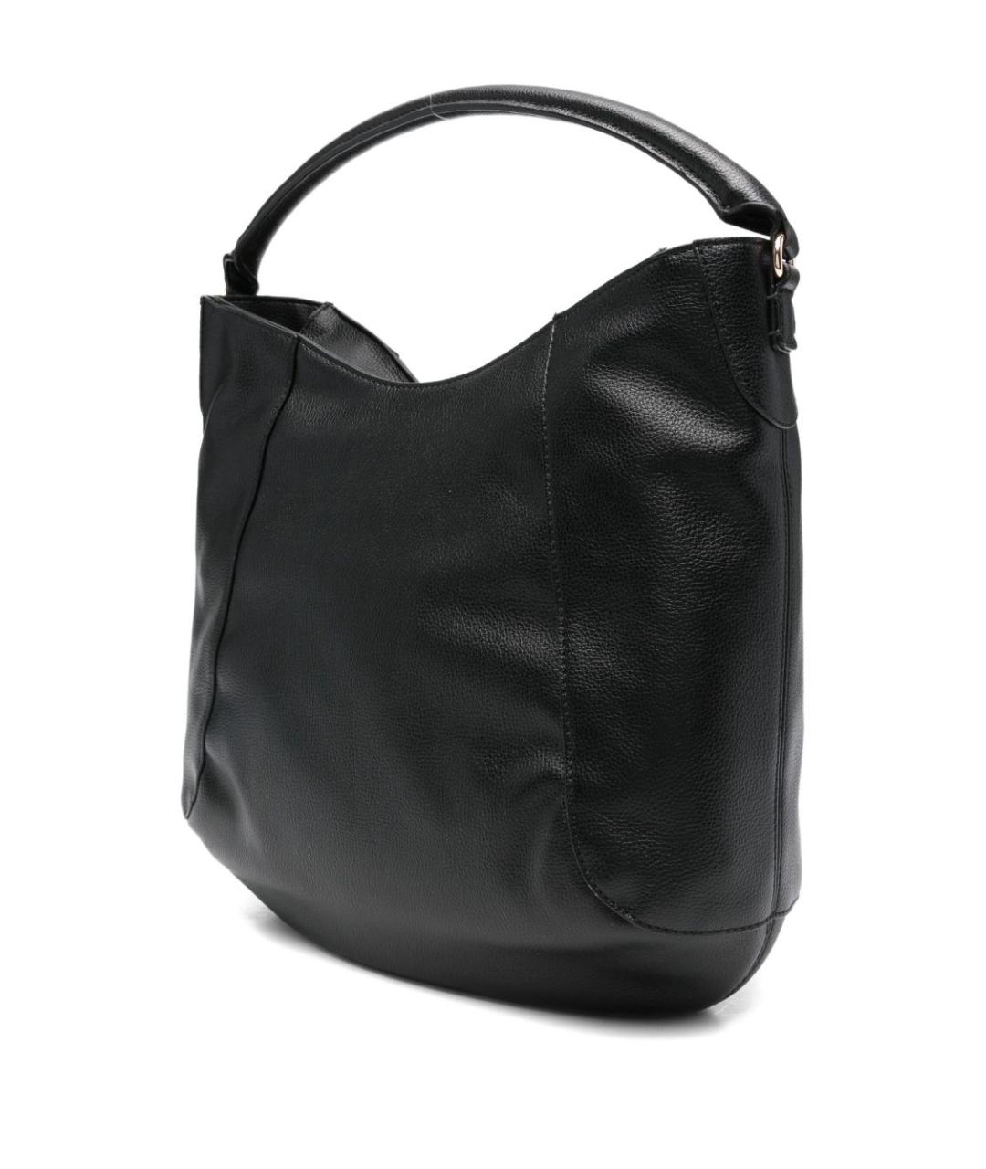 LIU JO Черная сумка тоут из искусственной кожи, фото 2