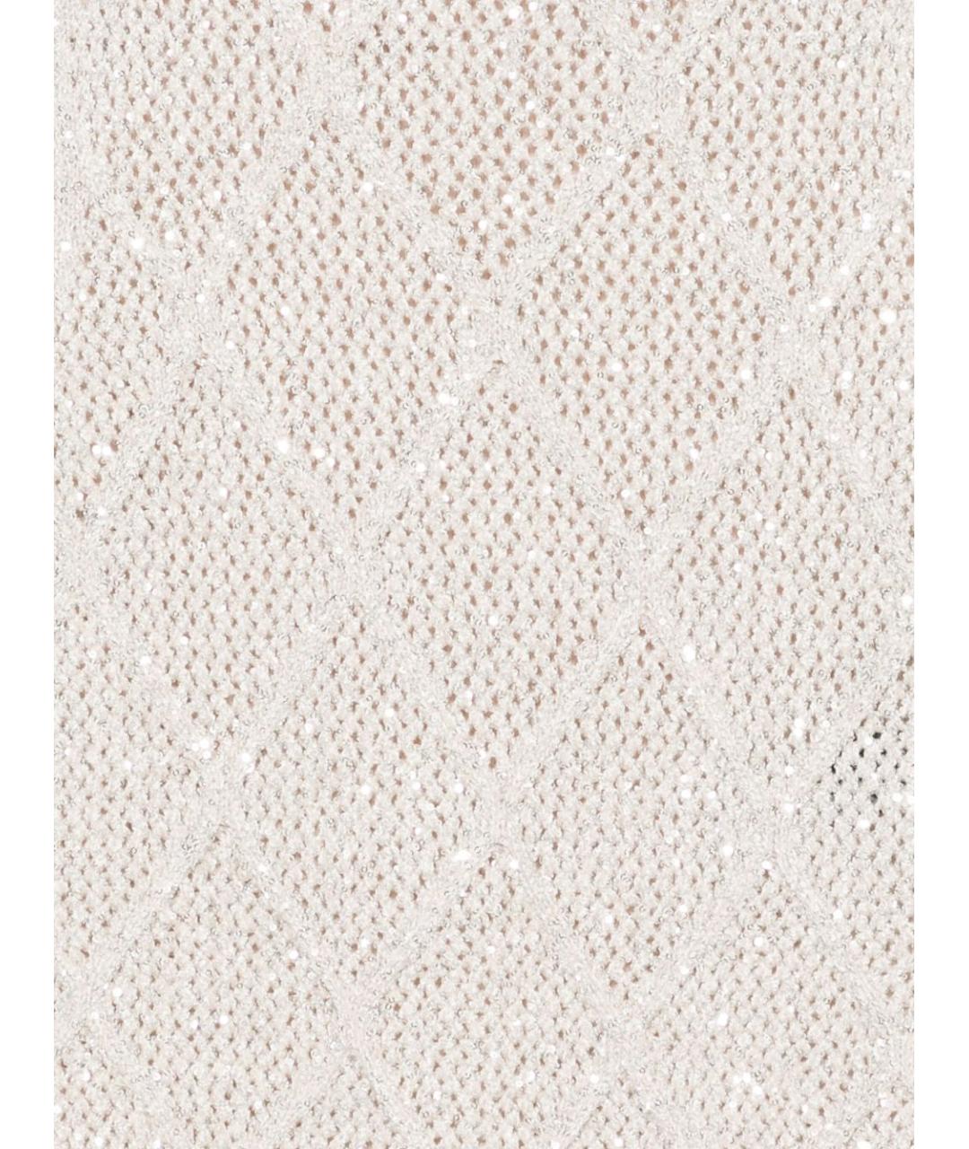 D.EXTERIOR Белая шерстяная жилетка, фото 3