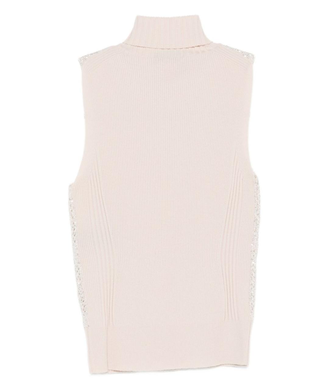 D.EXTERIOR Белая шерстяная жилетка, фото 2