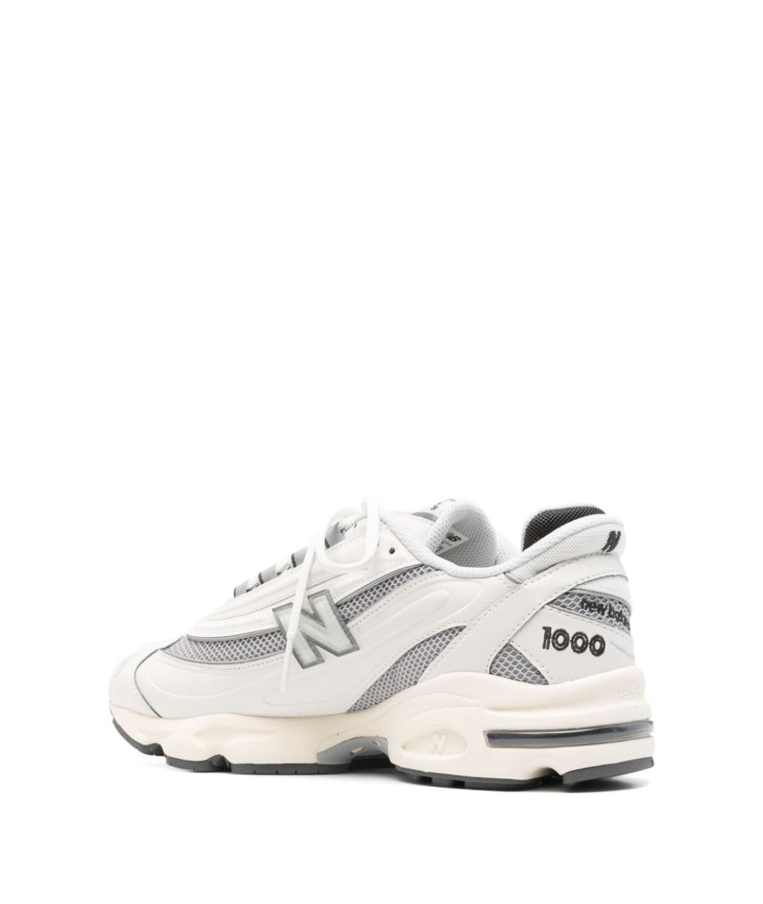 NEW BALANCE Белые текстильные кроссовки, фото 3