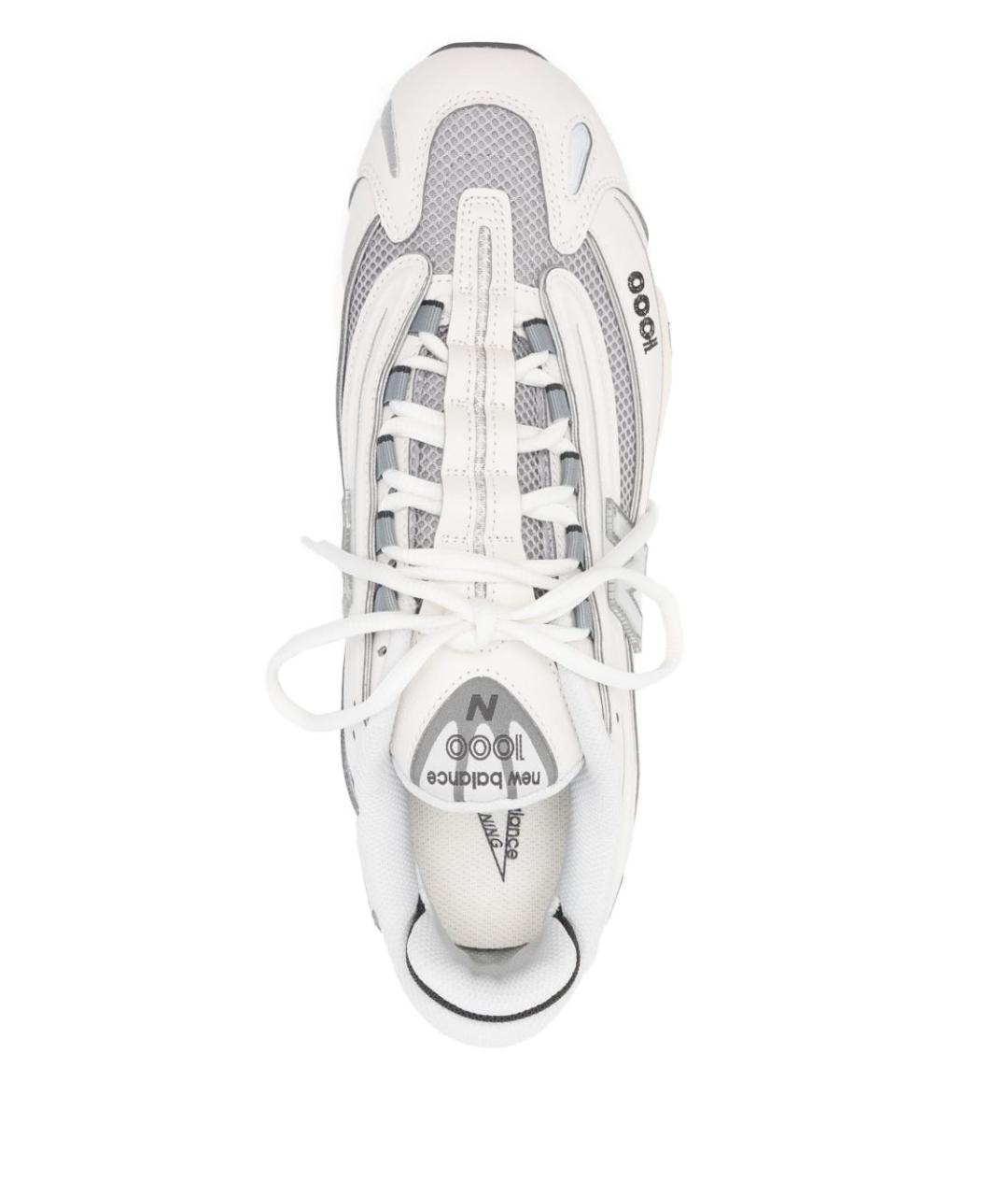NEW BALANCE Белые текстильные кроссовки, фото 2