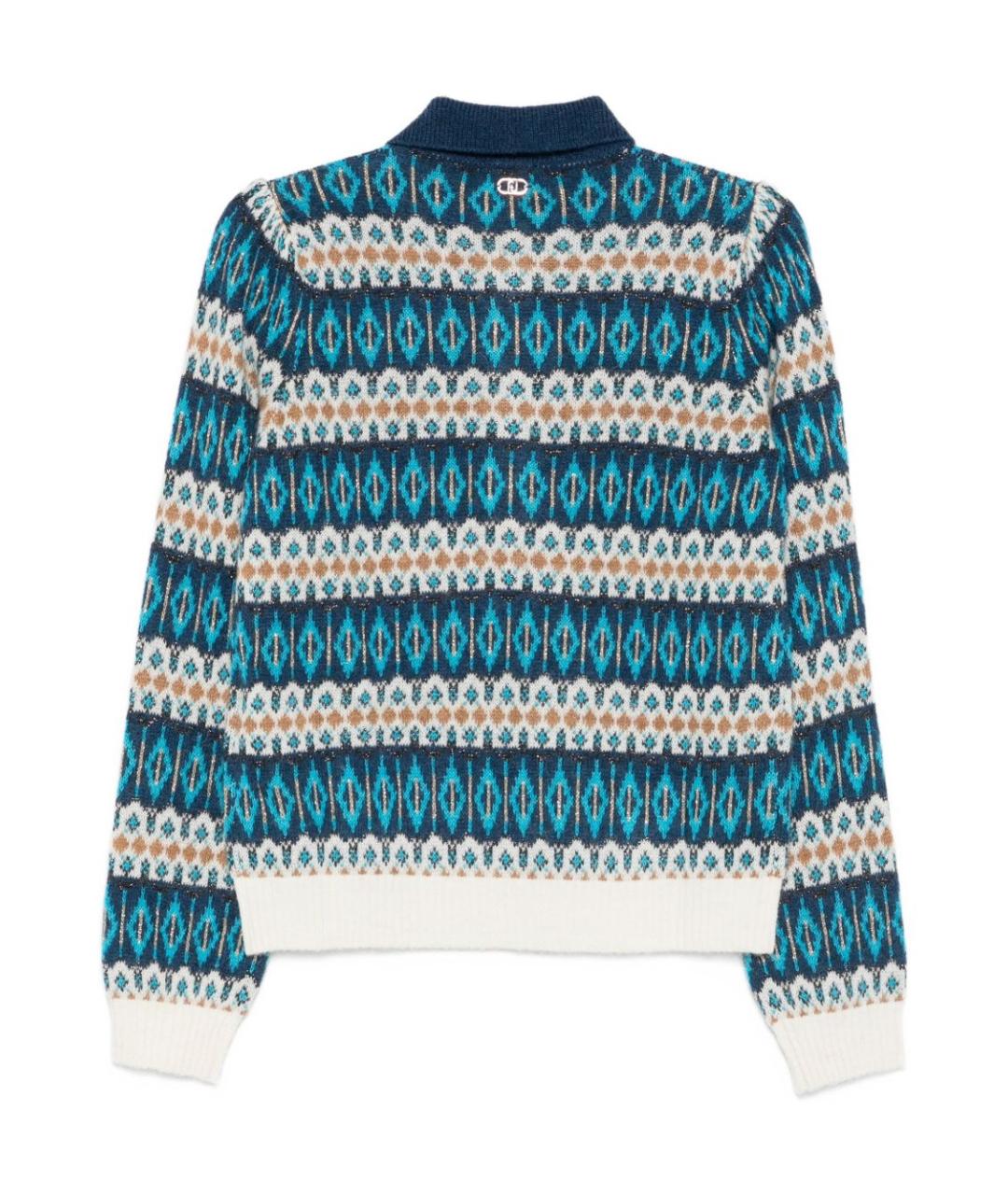 LIU JO Синий джемпер / свитер, фото 2