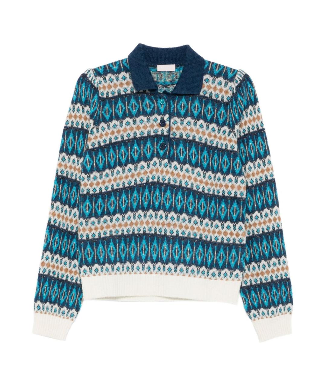 LIU JO Синий джемпер / свитер, фото 1