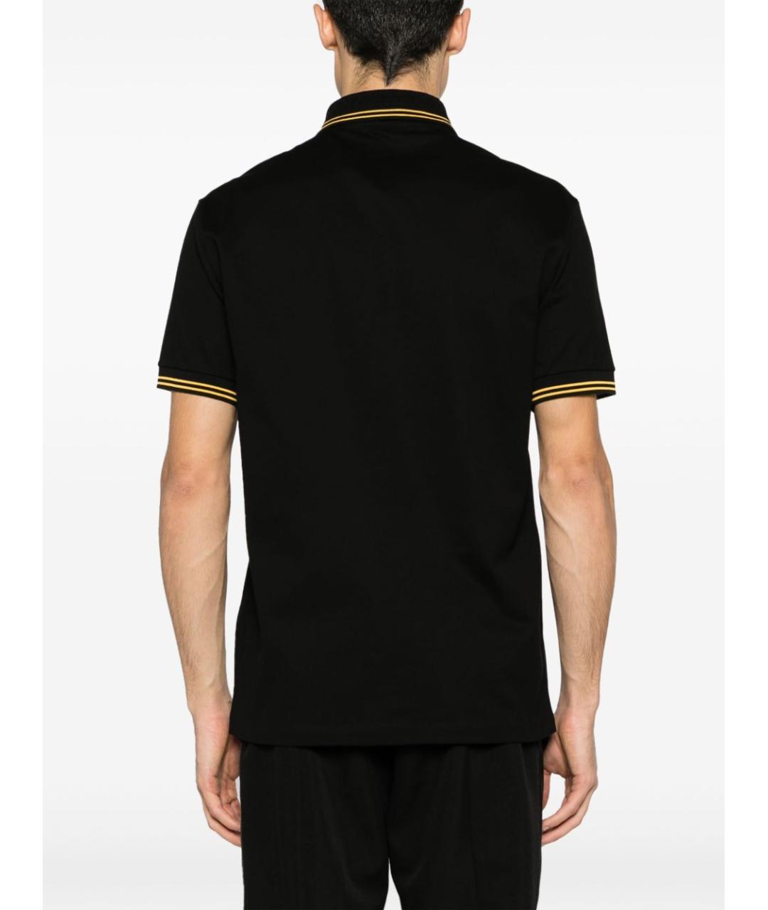 VERSACE Черная хлопковая футболка, фото 2