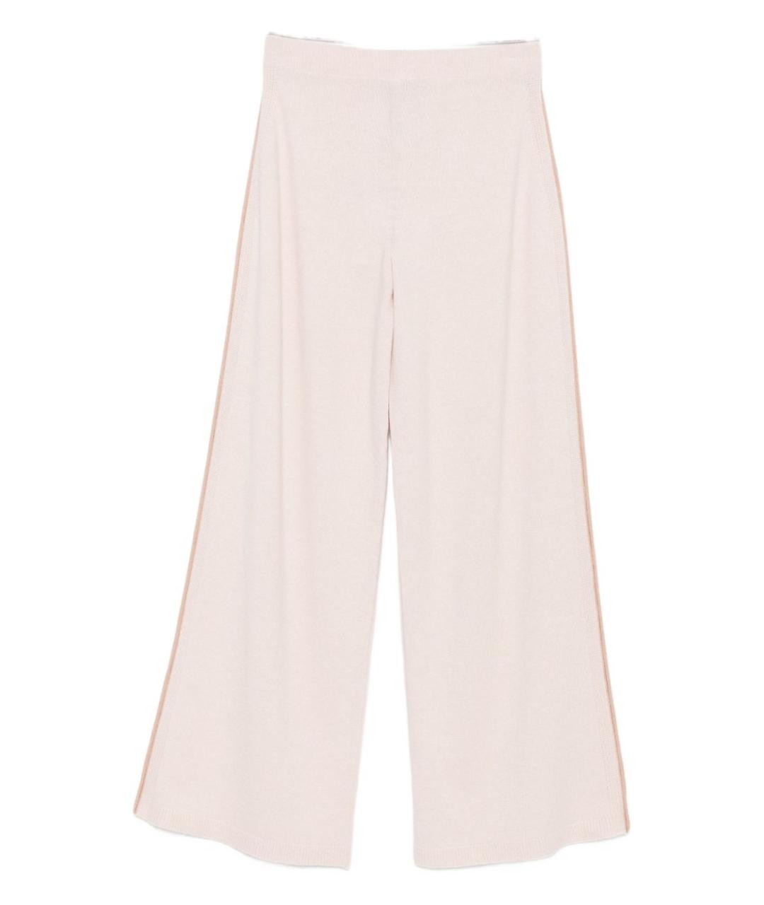 D.EXTERIOR Бежевые кашемировые прямые брюки, фото 2