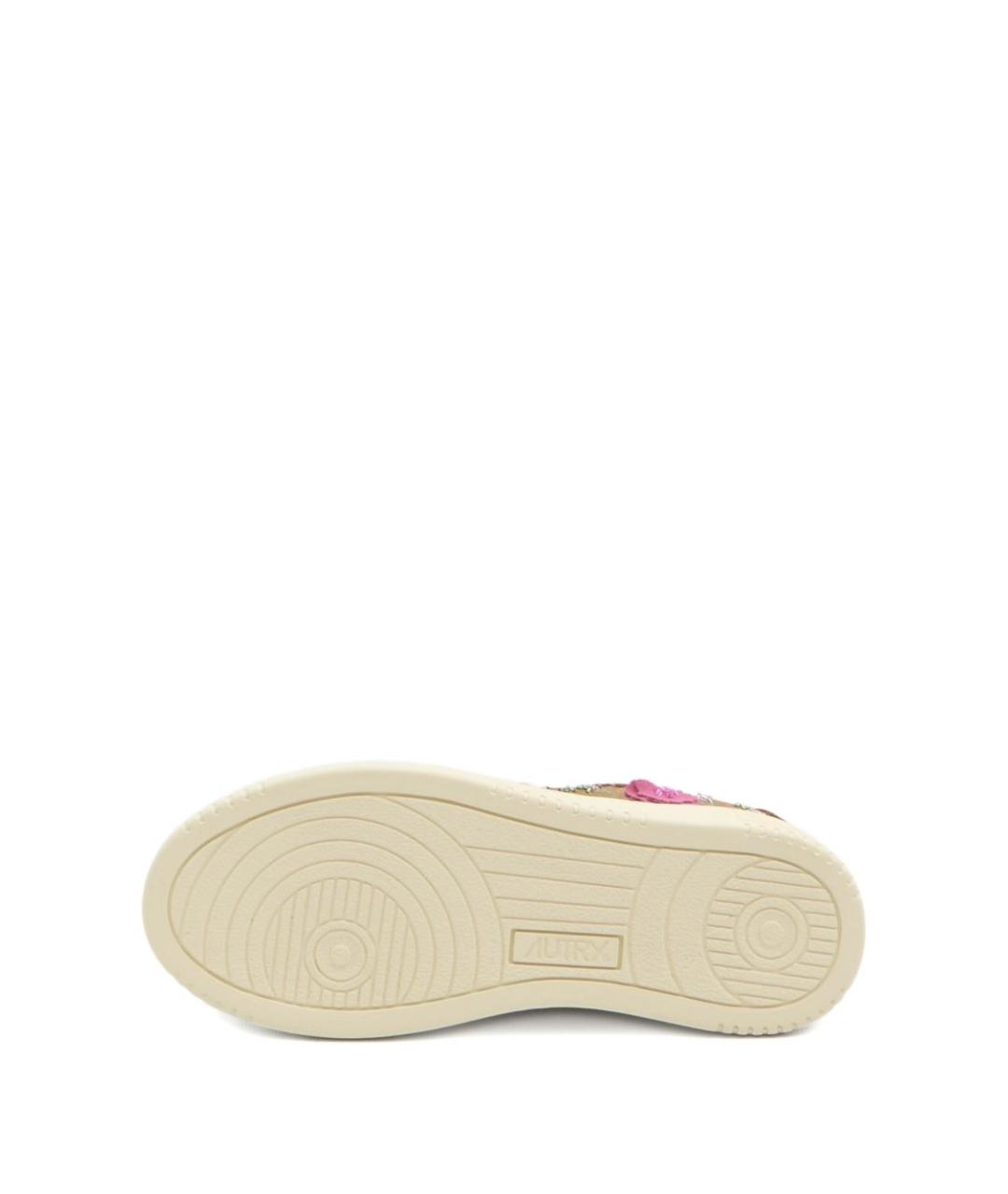 AUTRY Коричневые замшевые кроссовки, фото 4