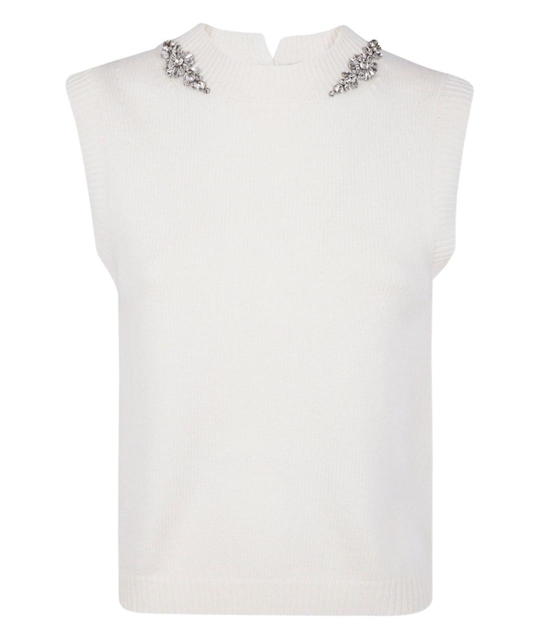 SEMICOUTURE Белый джемпер / свитер, фото 1