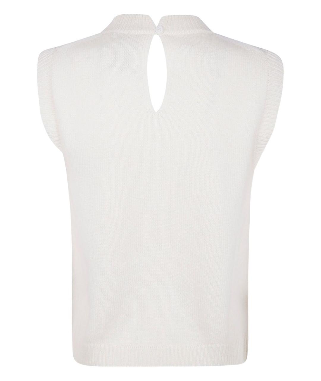 SEMICOUTURE Белый джемпер / свитер, фото 3