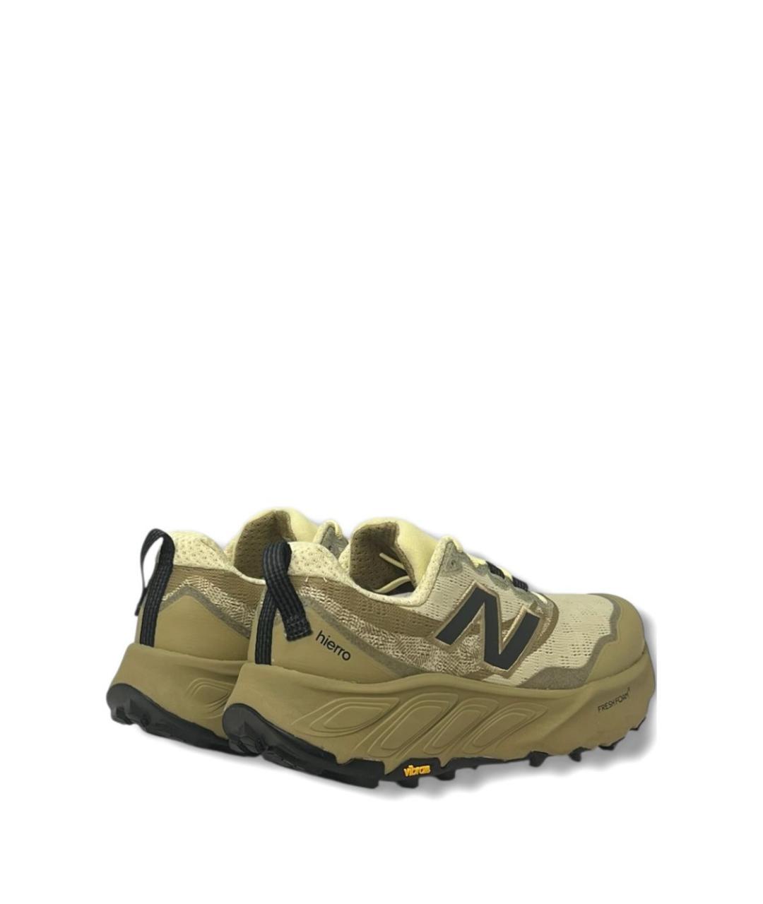 NEW BALANCE Зеленые текстильные низкие кроссовки / кеды, фото 3