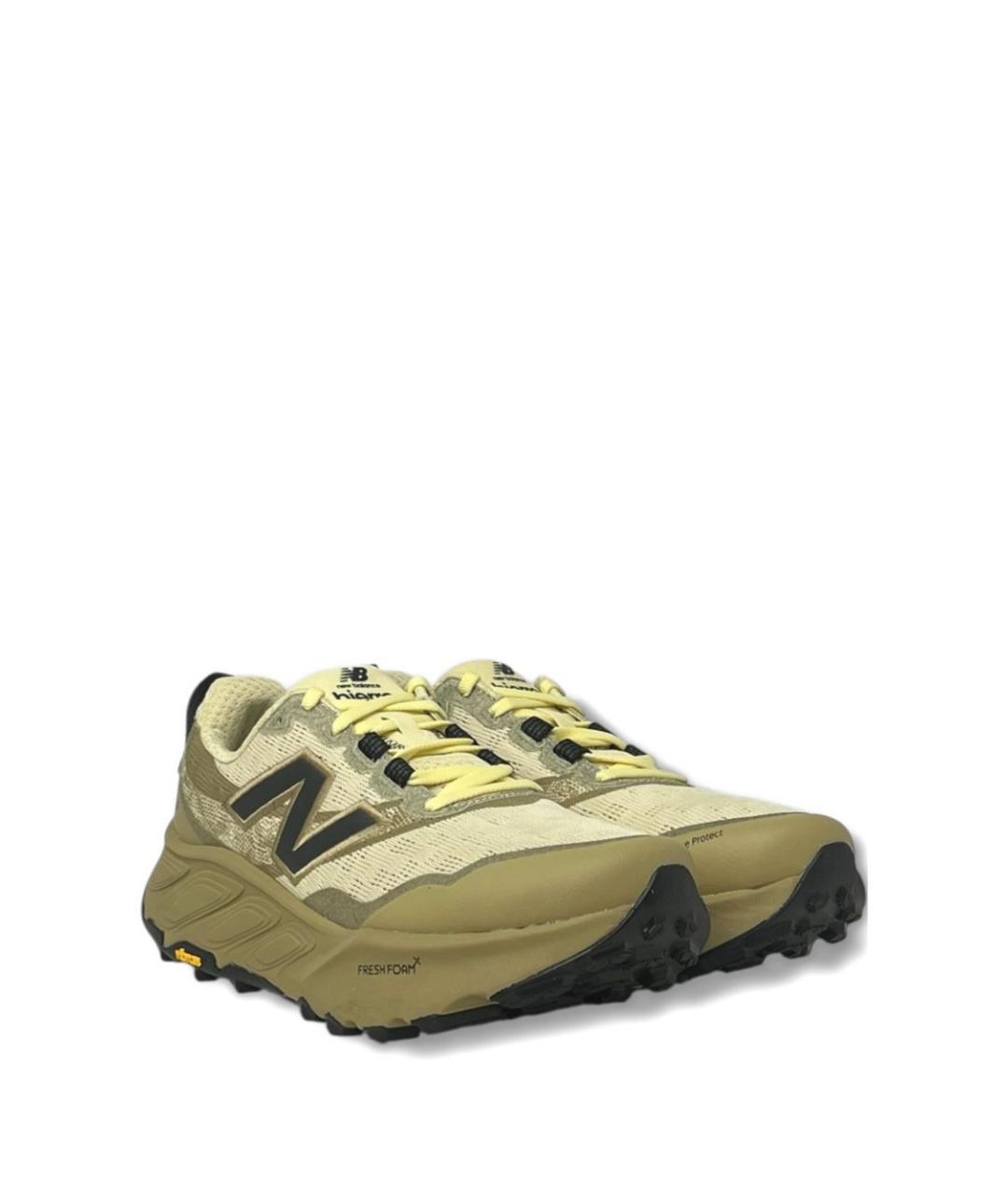 NEW BALANCE Зеленые текстильные низкие кроссовки / кеды, фото 2