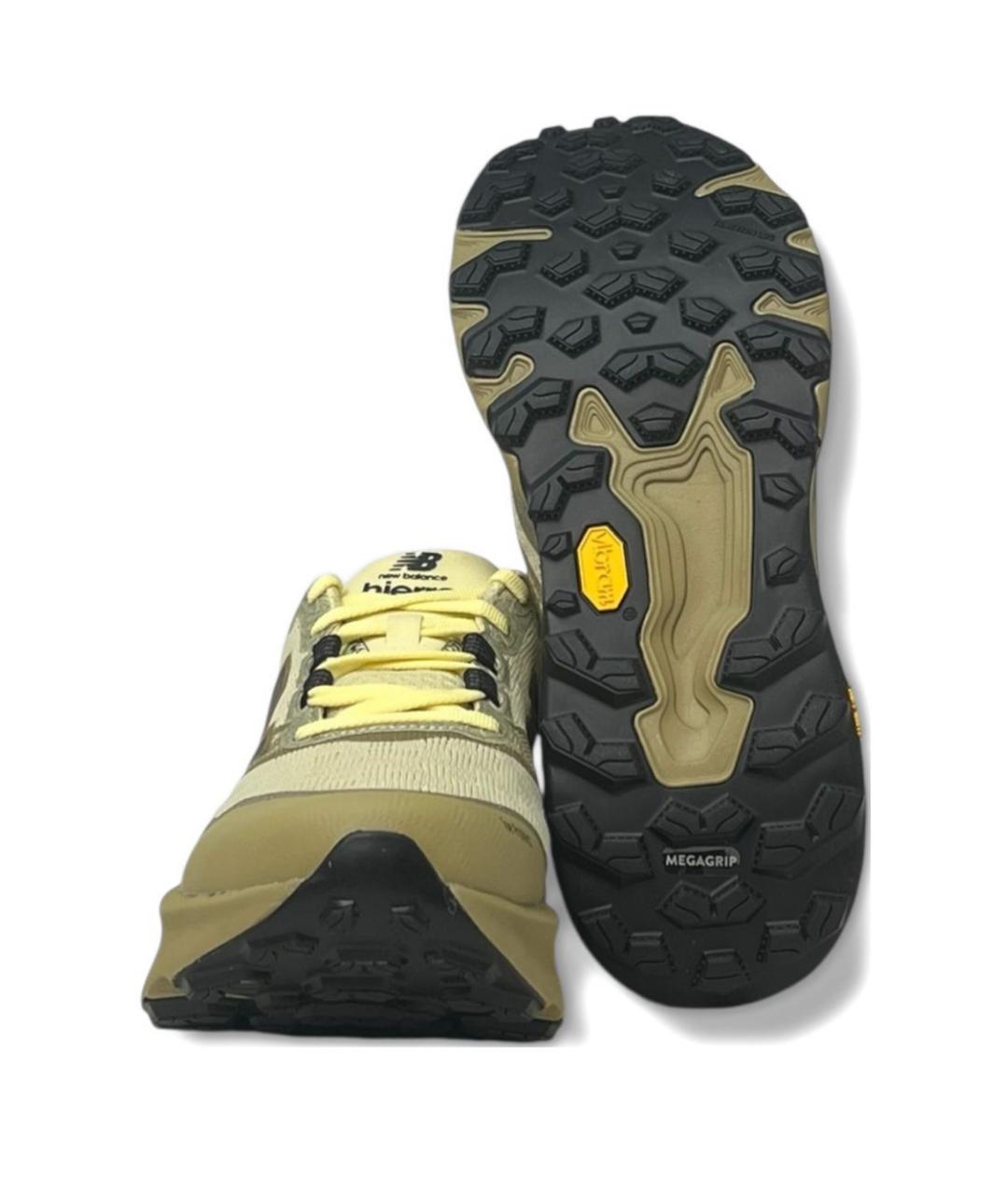 NEW BALANCE Зеленые текстильные низкие кроссовки / кеды, фото 4