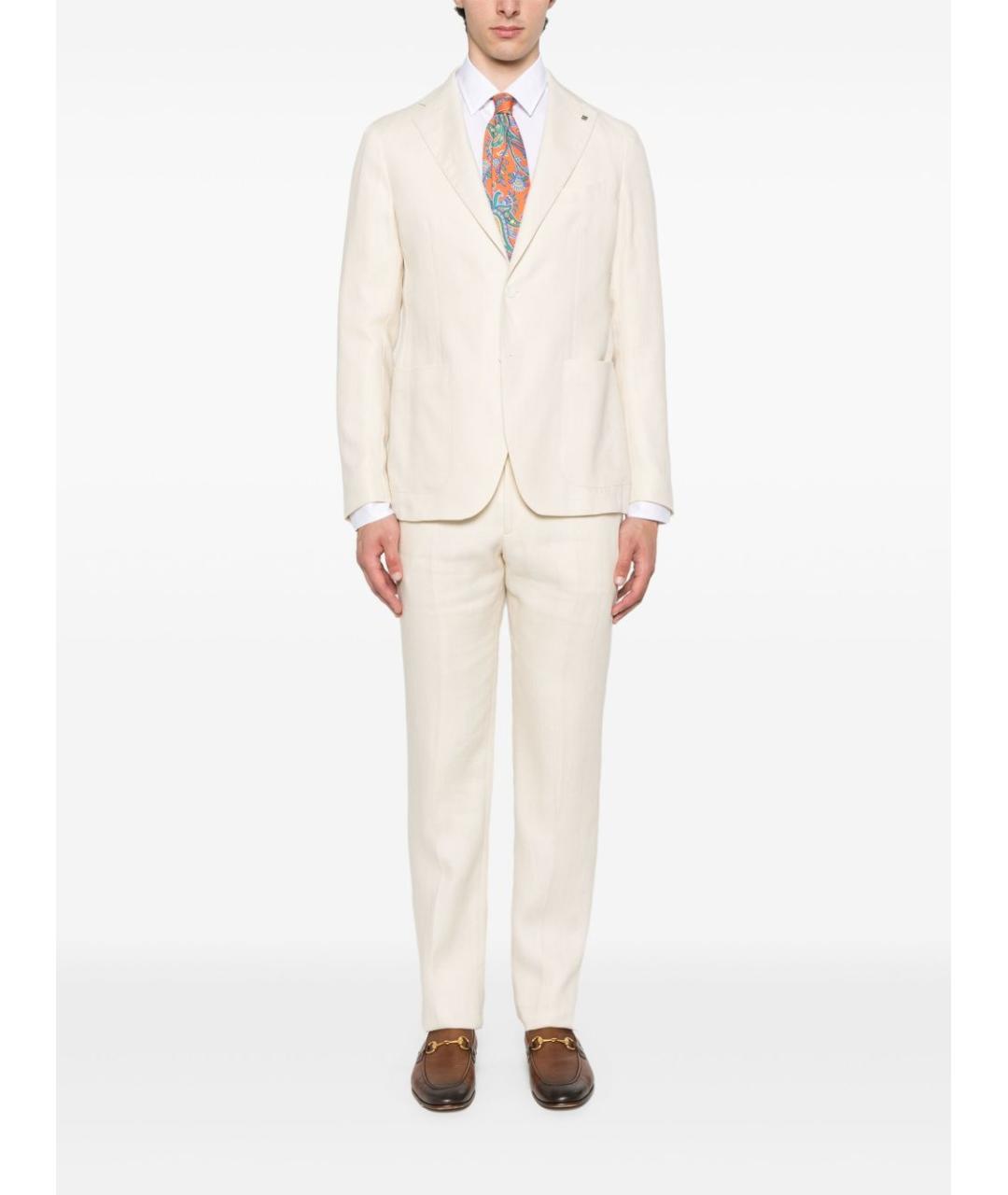 ETRO Белая хлопковая классическая рубашка, фото 4