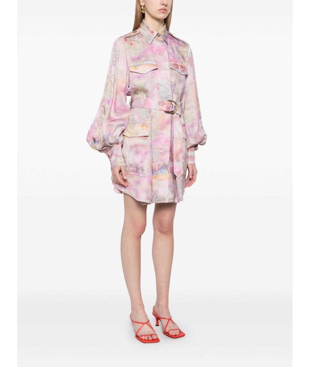 ZIMMERMANN Мульти повседневное платье, фото 3