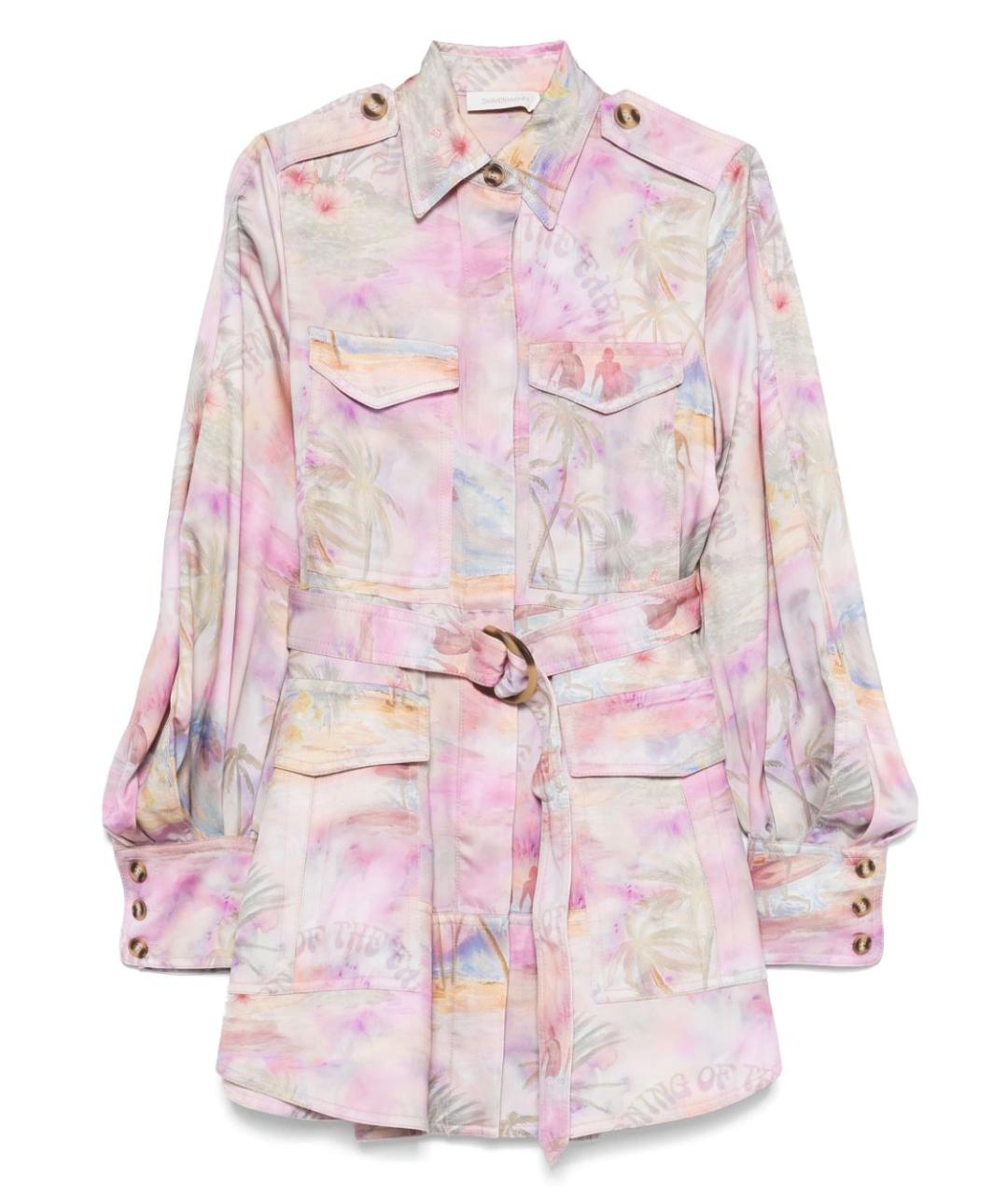 ZIMMERMANN Мульти повседневное платье, фото 1