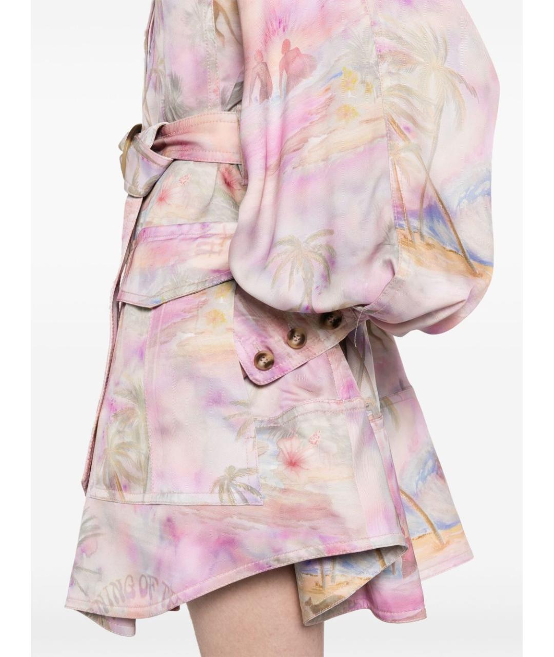 ZIMMERMANN Мульти повседневное платье, фото 4