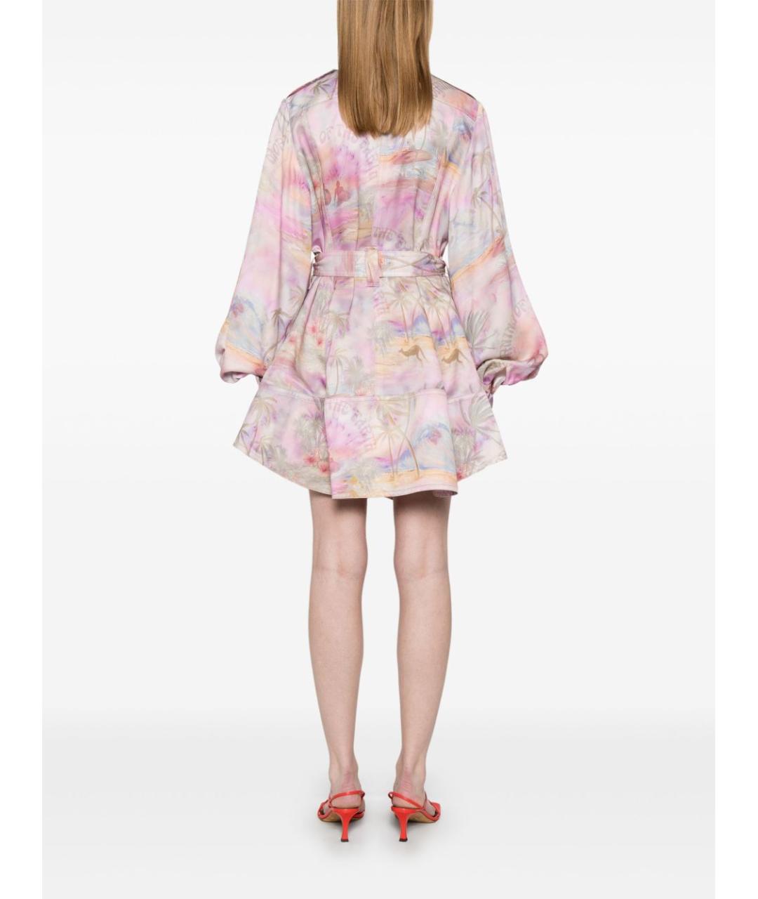 ZIMMERMANN Мульти повседневное платье, фото 5