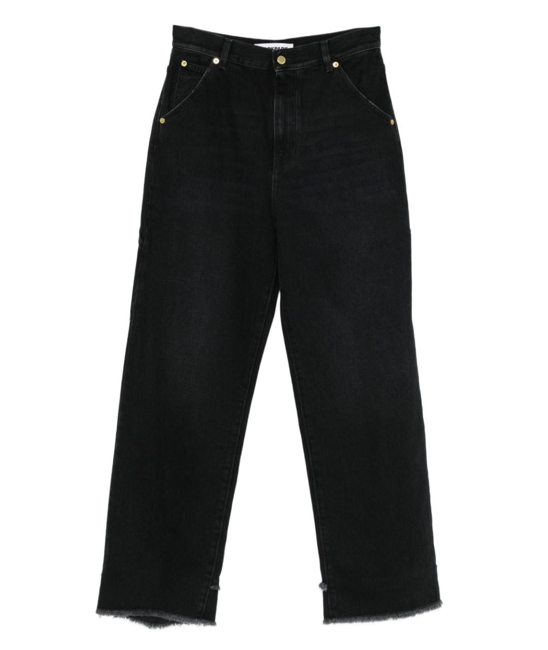 DARKPARK Черные хлопковые прямые джинсы, фото 1