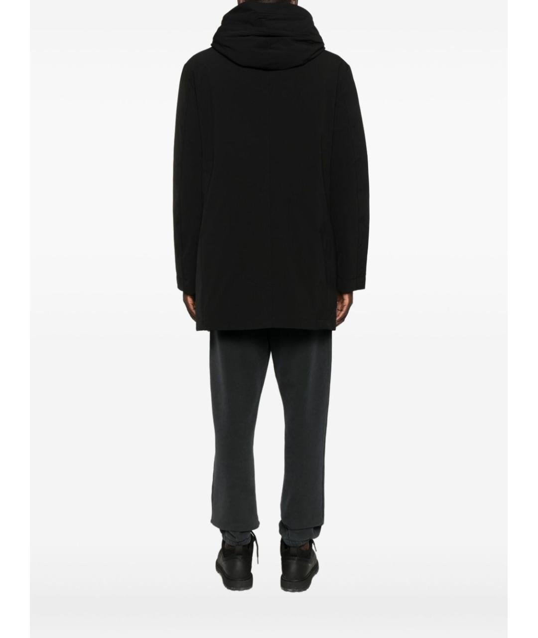 PEUTEREY Черная полиэстеровая куртка, фото 5