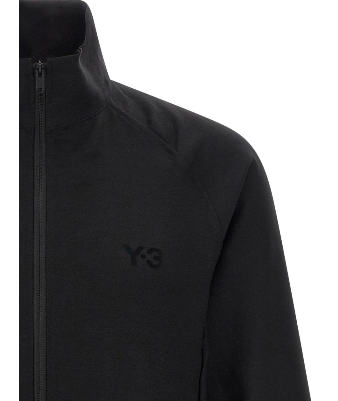 Y-3 Черная полиэстеровая куртка, фото 2