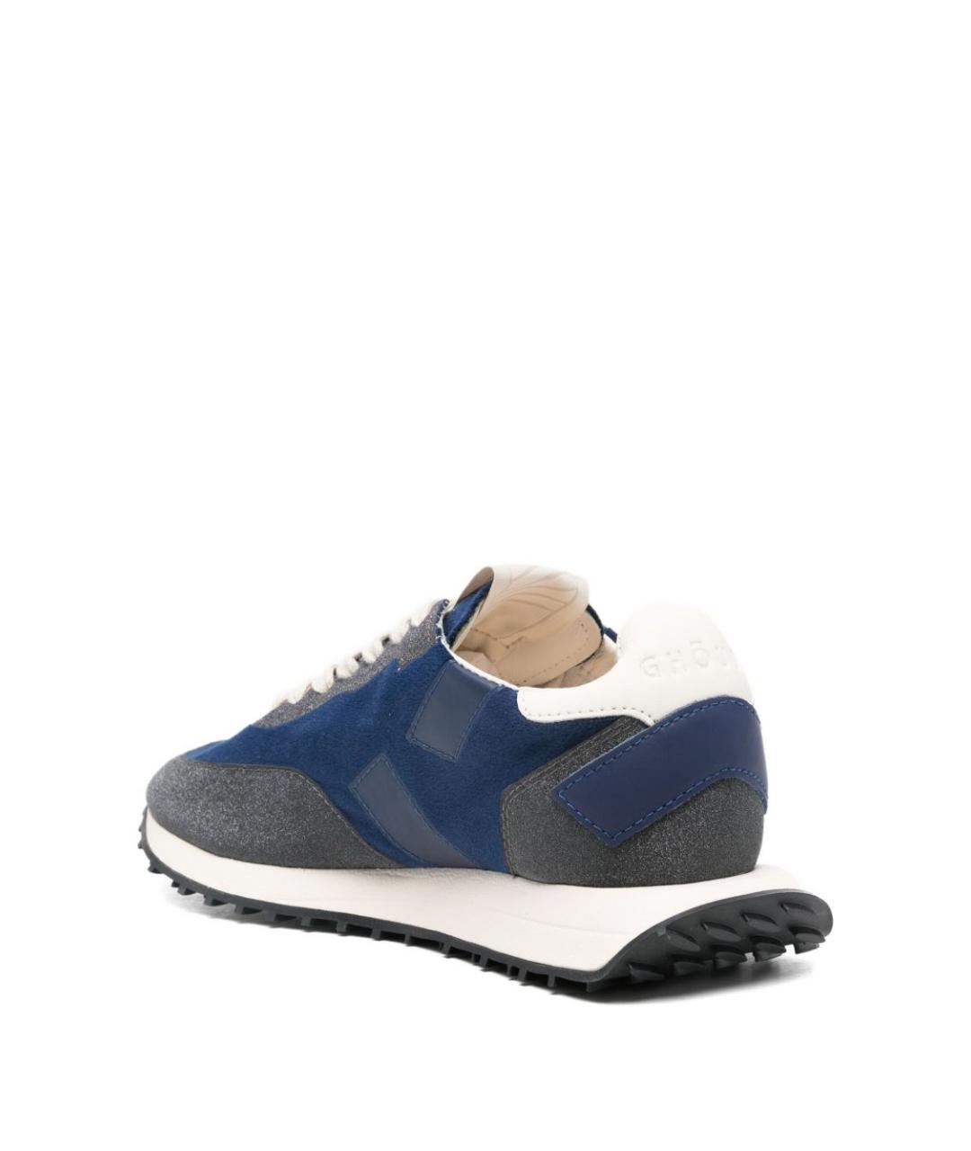 GHOUD Синие текстильные кроссовки, фото 4