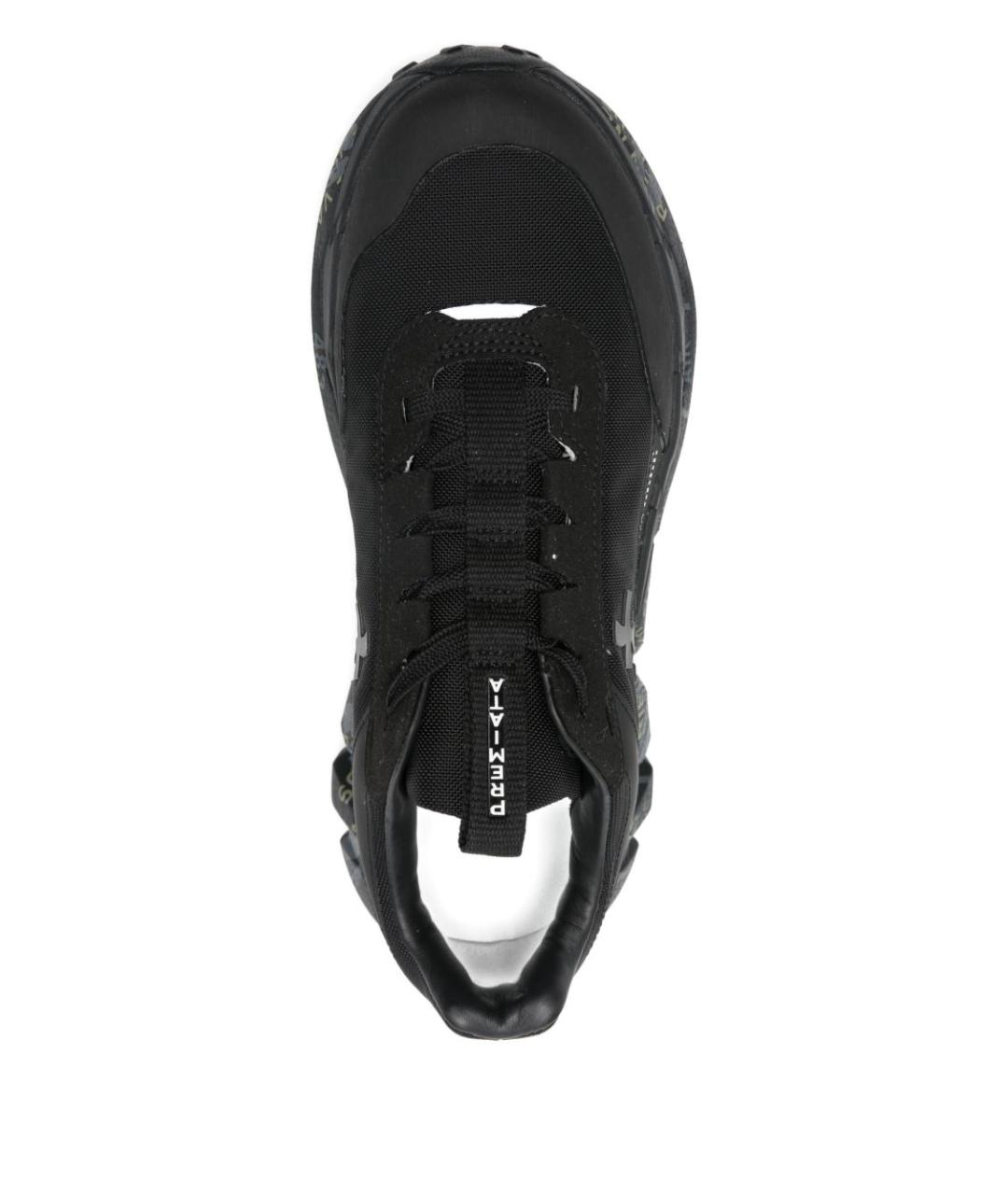 PREMIATA Черные текстильные кроссовки, фото 2