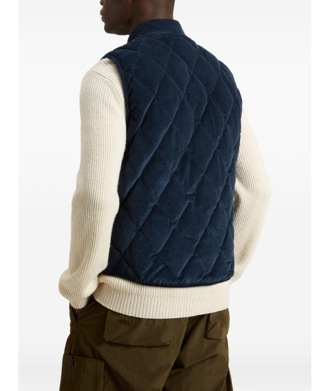 WOOLRICH Синий жилет, фото 4